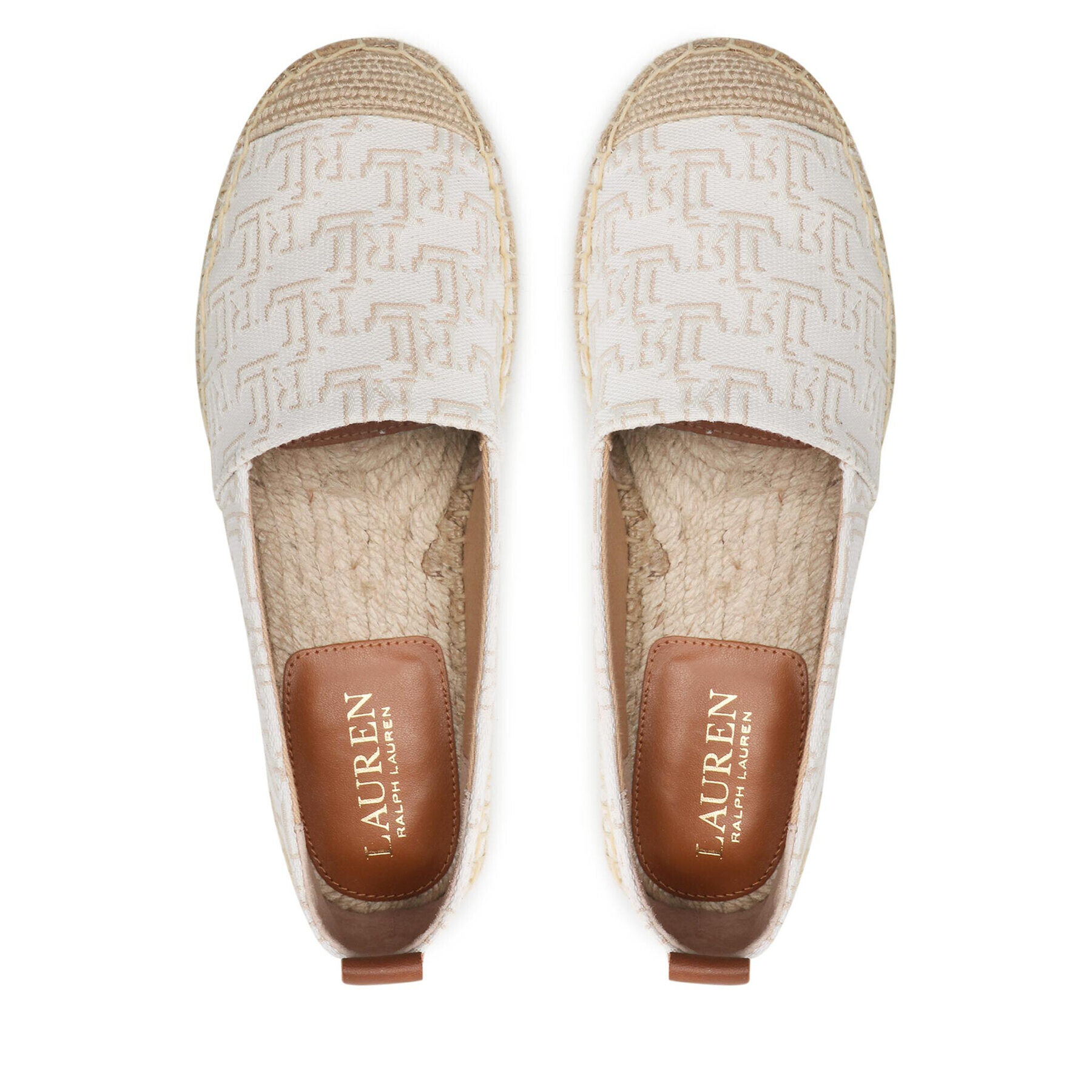 Lauren Ralph Lauren Espadrile Cameryn 802860833001 Bela - Pepit.si