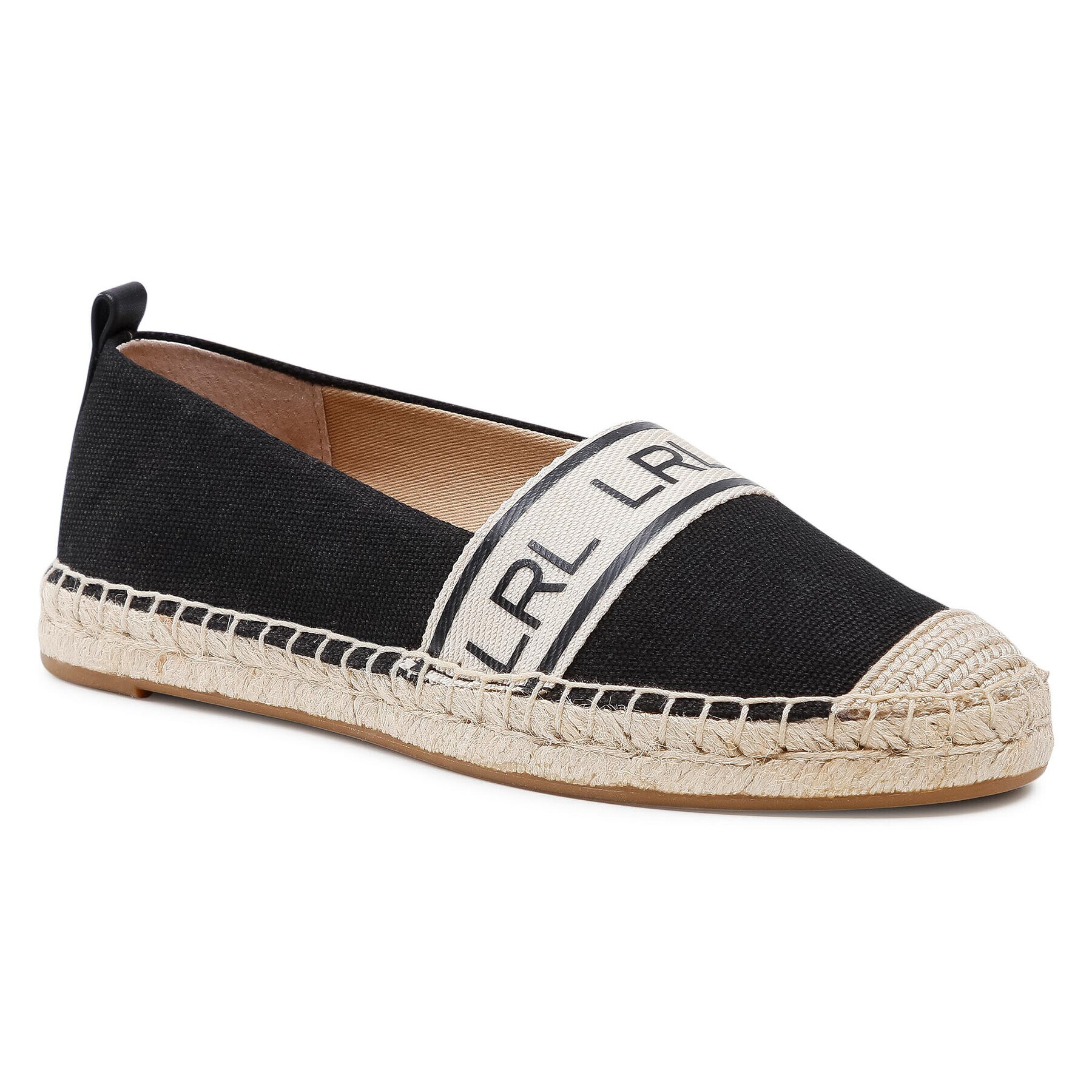 Lauren Ralph Lauren Espadrile Caylee 802824652002 Črna - Pepit.si