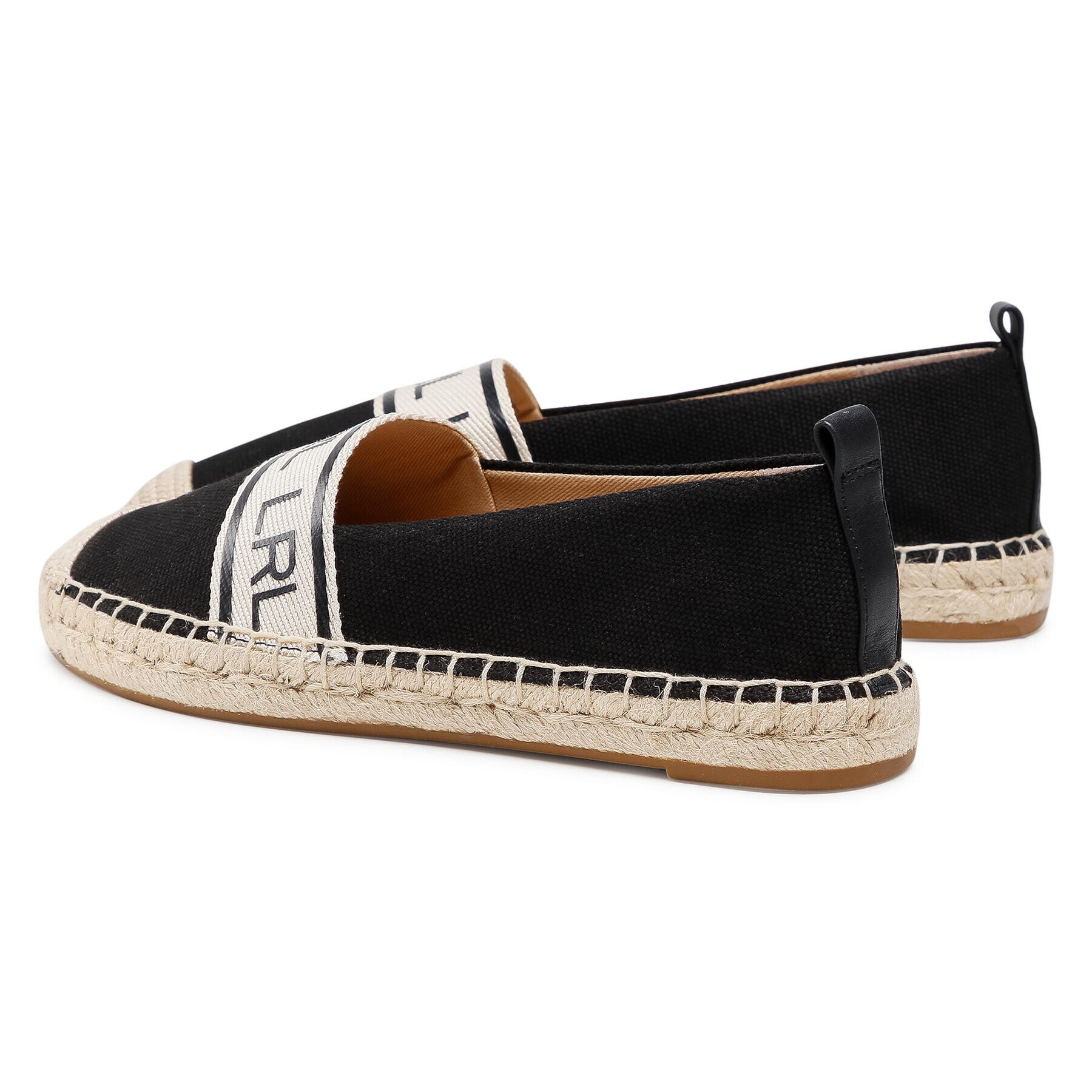 Lauren Ralph Lauren Espadrile Caylee 802824652002 Črna - Pepit.si