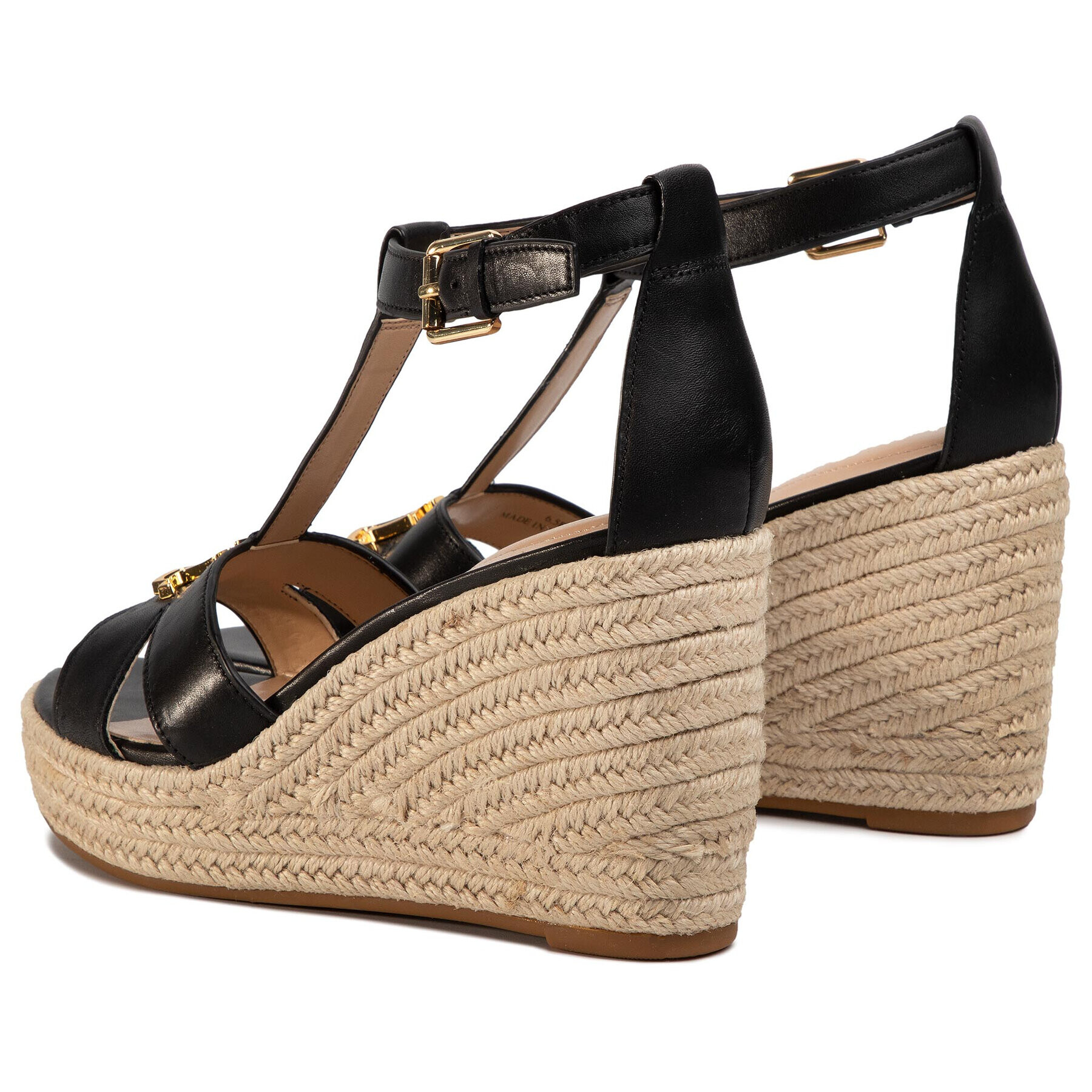 Lauren Ralph Lauren Espadrile Hale 802774783002 Črna - Pepit.si