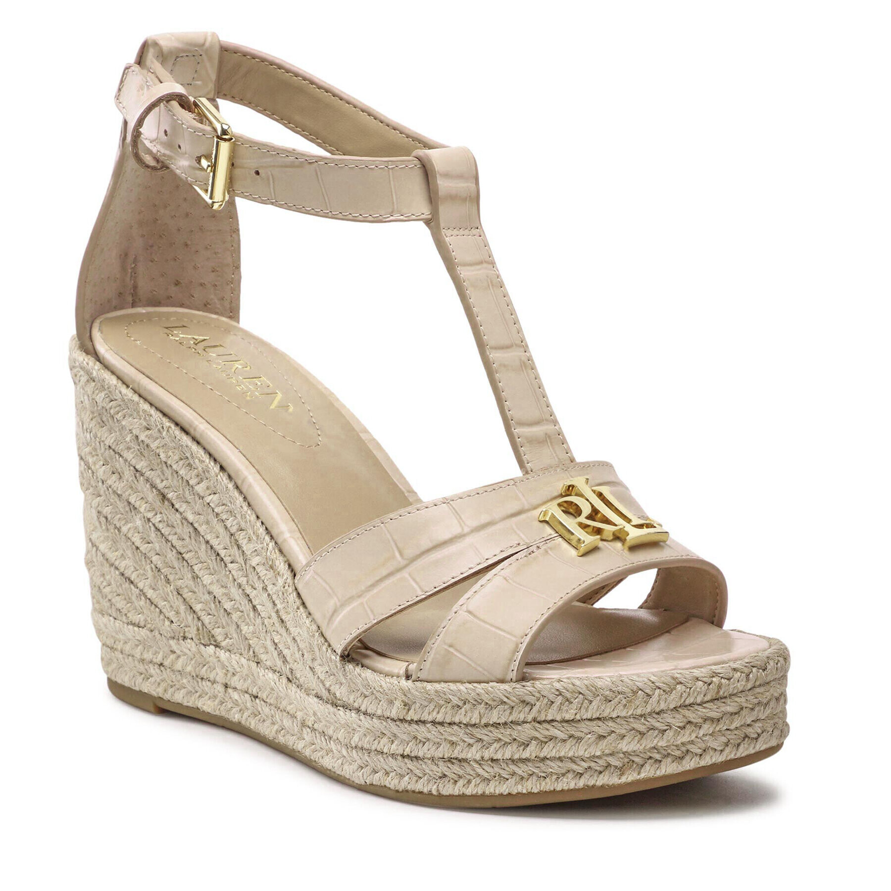 Lauren Ralph Lauren Espadrile Hale 802860851003 Bež - Pepit.si