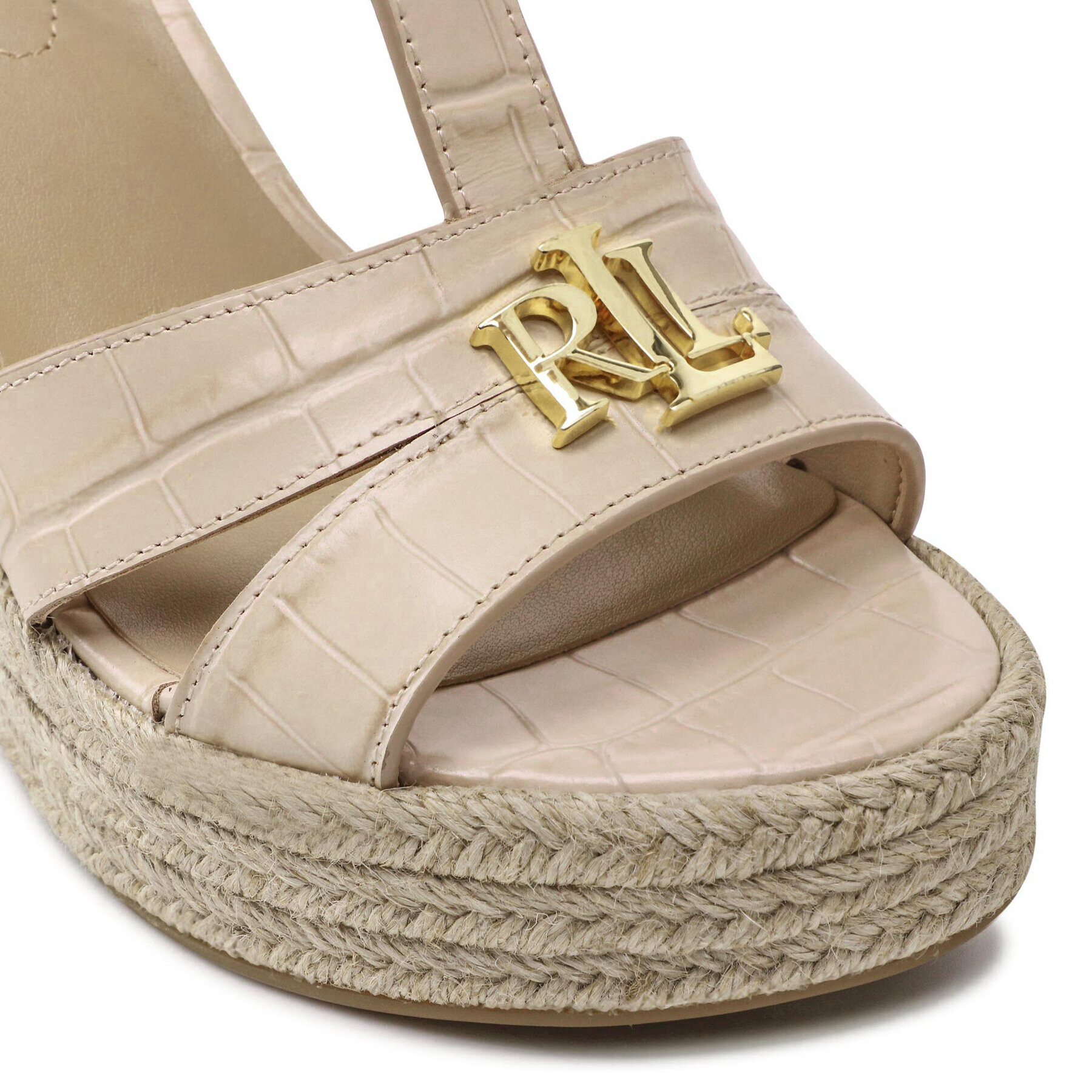 Lauren Ralph Lauren Espadrile Hale 802860851003 Bež - Pepit.si