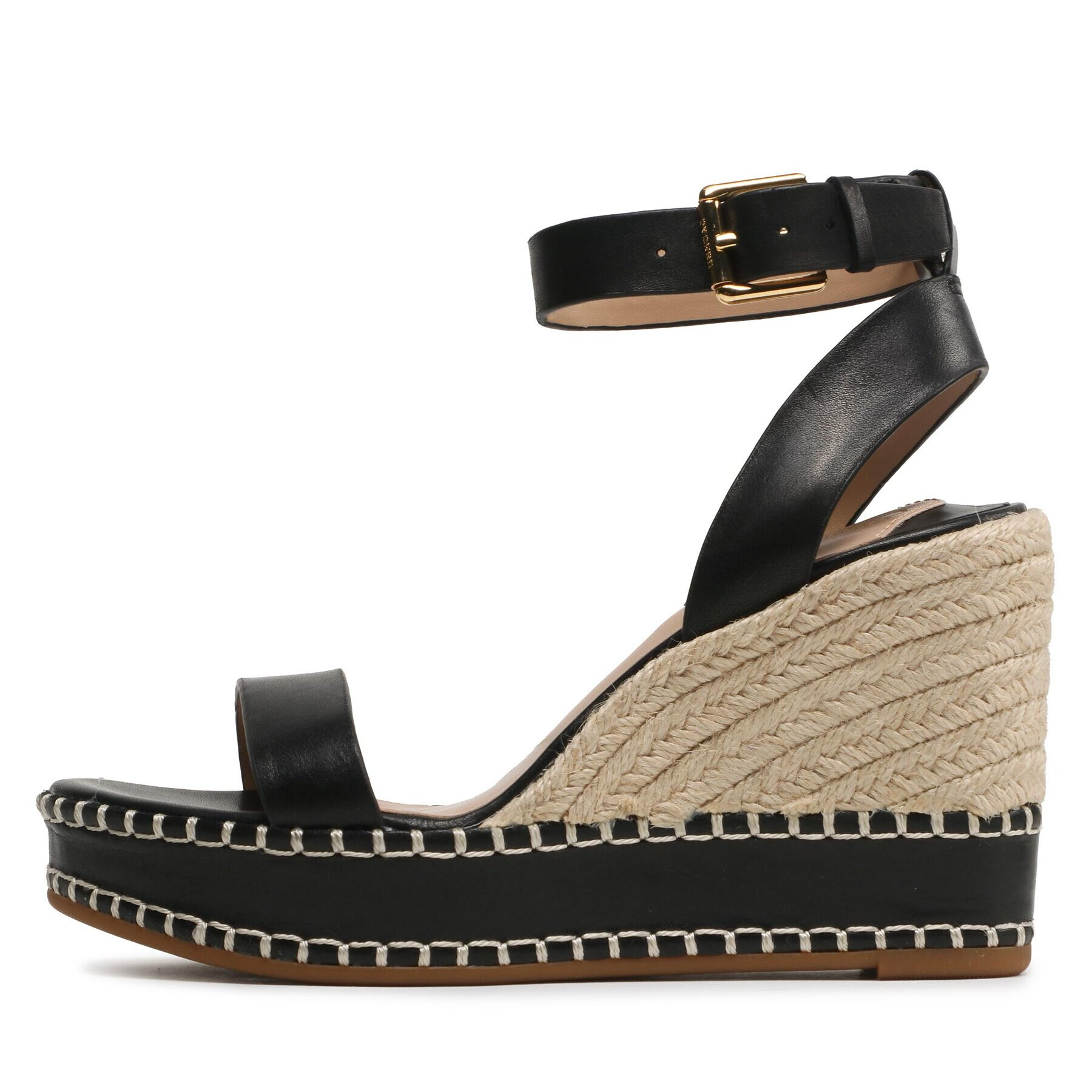 Lauren Ralph Lauren Espadrile Hilarie 802884124001 Črna - Pepit.si