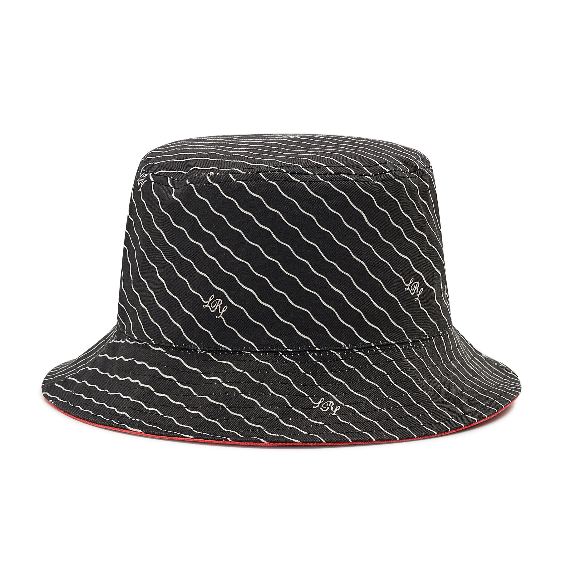 Lauren Ralph Lauren Klobuk Bucket 454866896001 Črna - Pepit.si