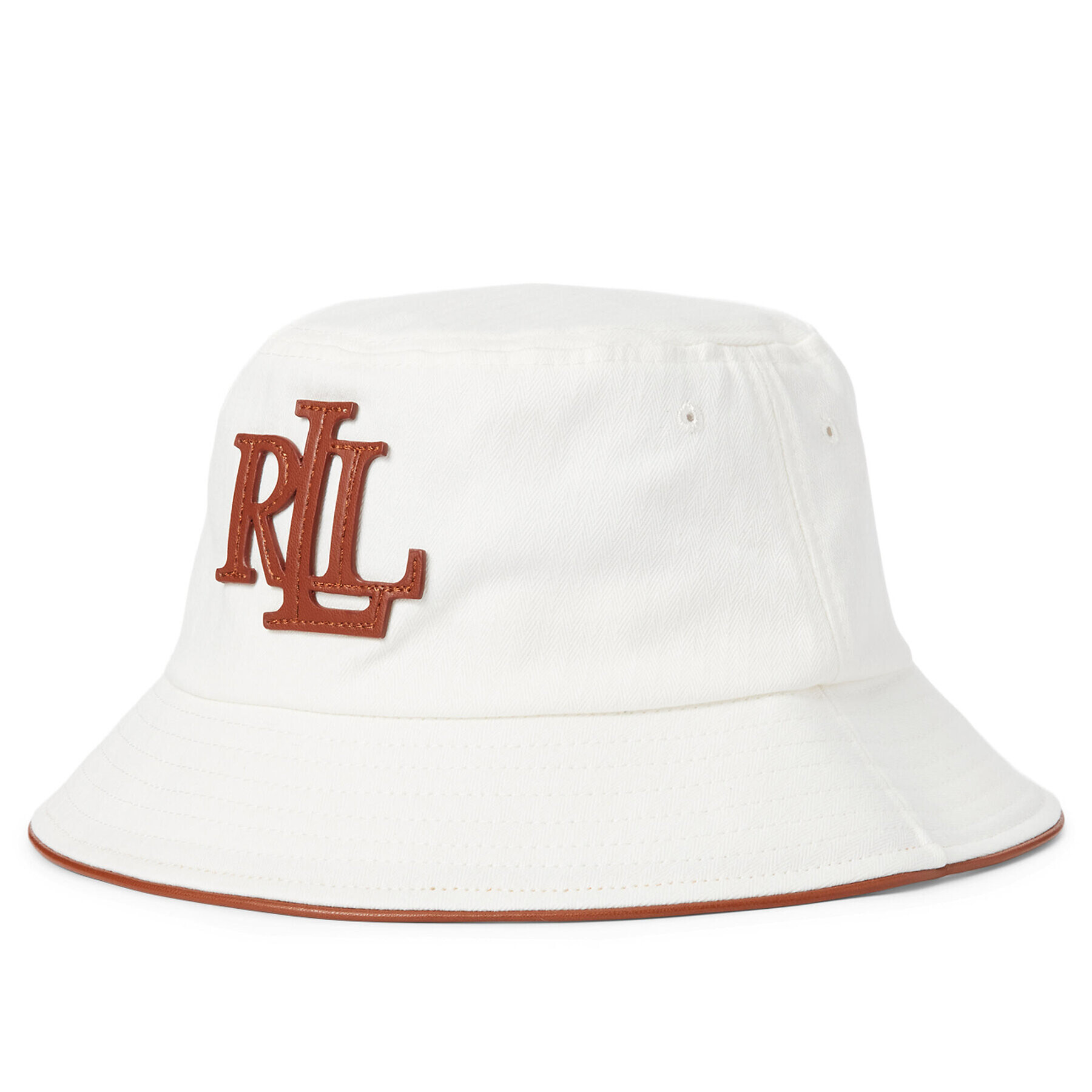 Lauren Ralph Lauren Klobuk Logo Bucket 454906333001 Bela - Pepit.si