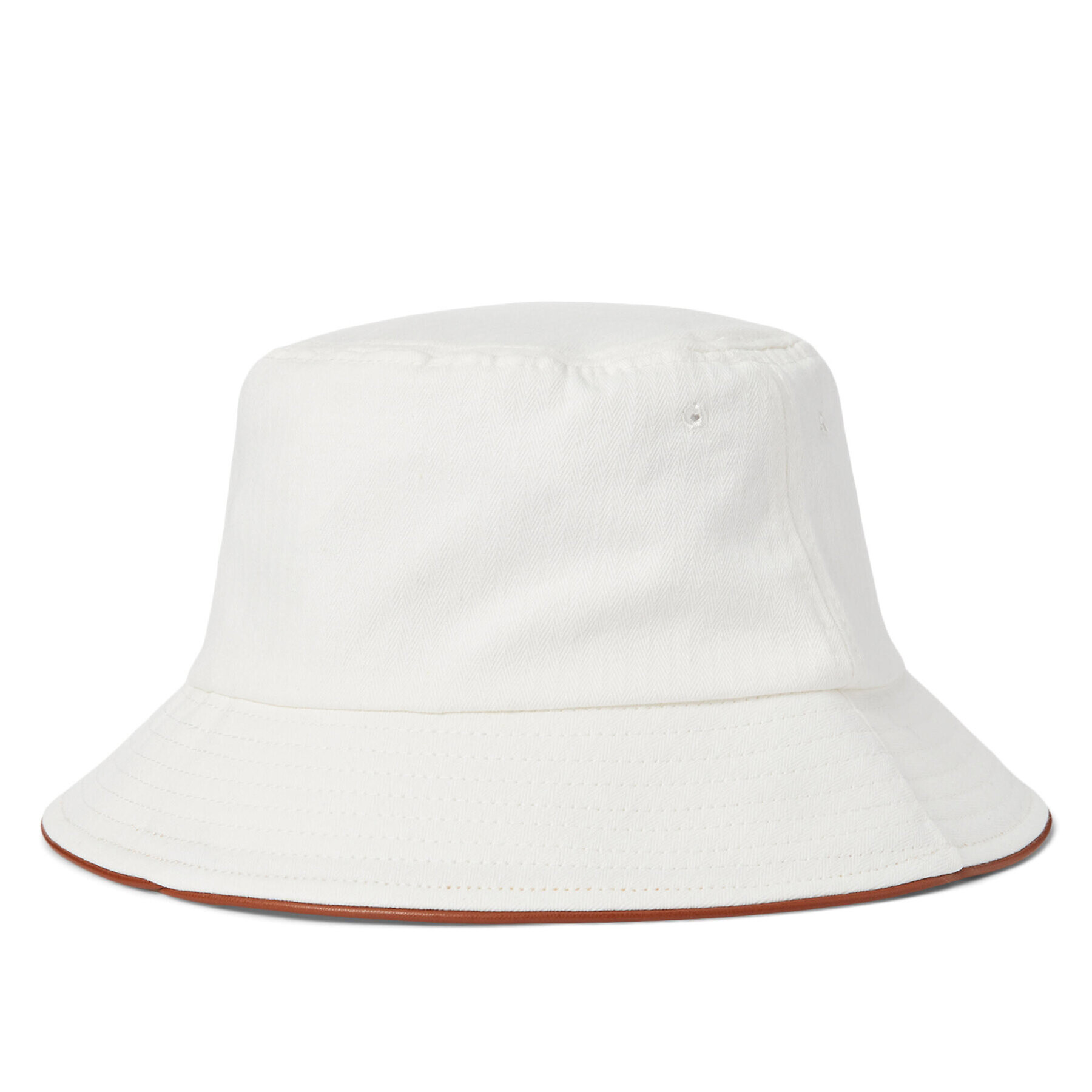 Lauren Ralph Lauren Klobuk Logo Bucket 454906333001 Bela - Pepit.si