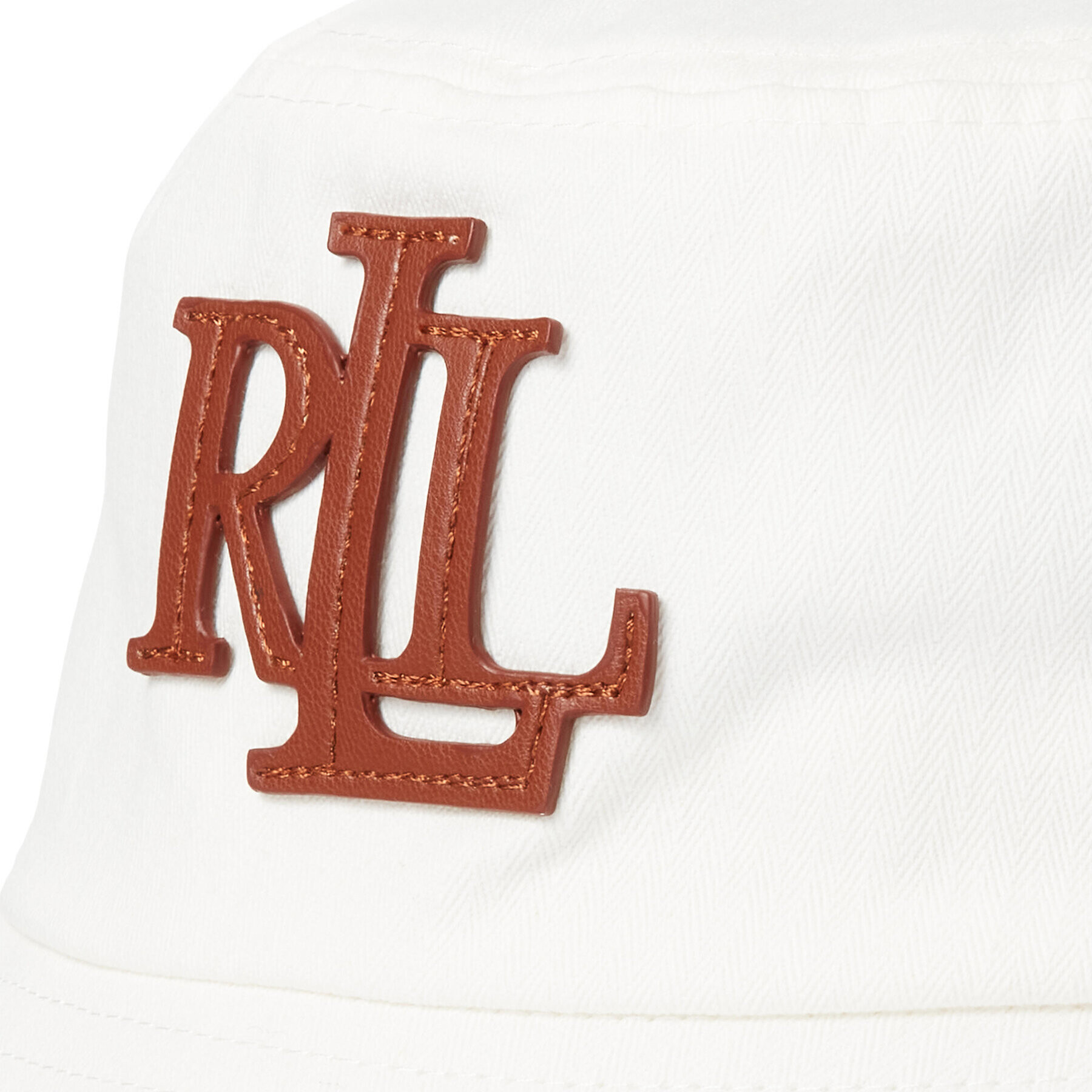 Lauren Ralph Lauren Klobuk Logo Bucket 454906333001 Bela - Pepit.si