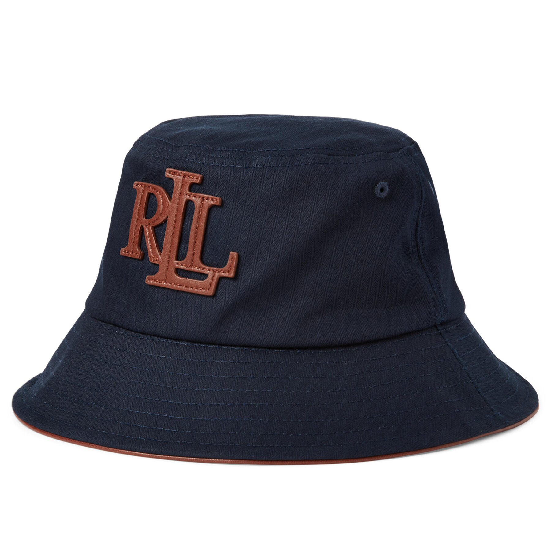 Lauren Ralph Lauren Klobuk Logo Bucket 454906333002 Mornarsko modra - Pepit.si