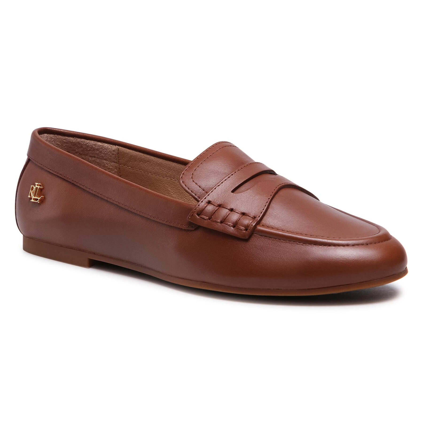 Lauren Ralph Lauren Loaferke Adison 802824656002 Rjava - Pepit.si