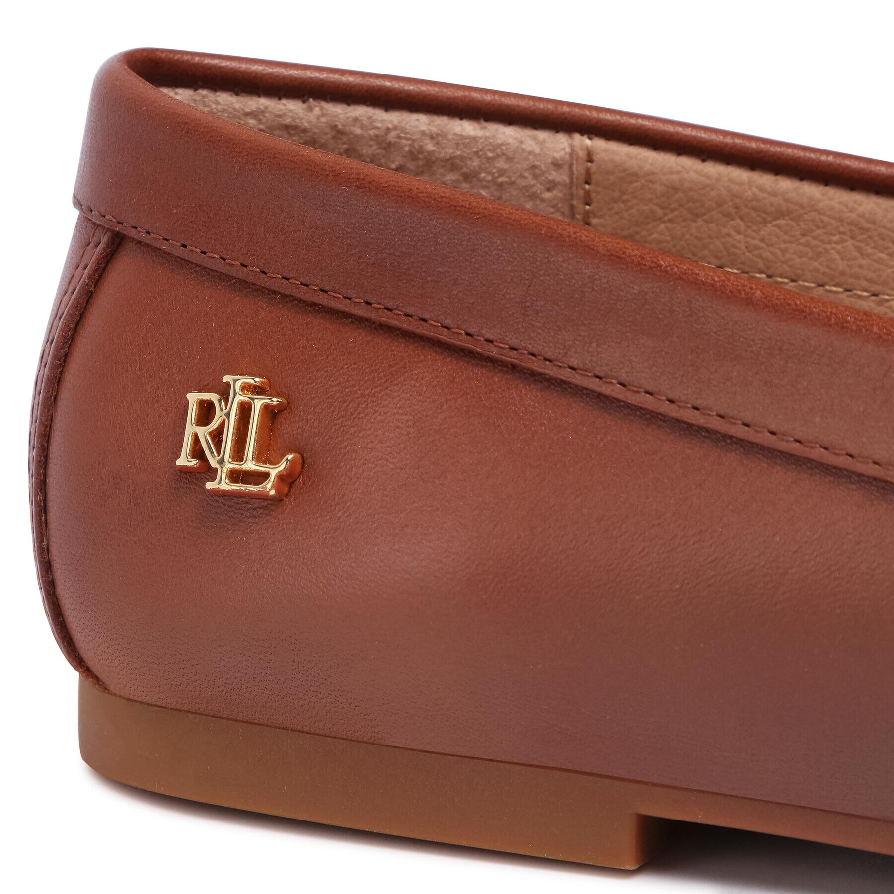 Lauren Ralph Lauren Loaferke Adison 802824656002 Rjava - Pepit.si