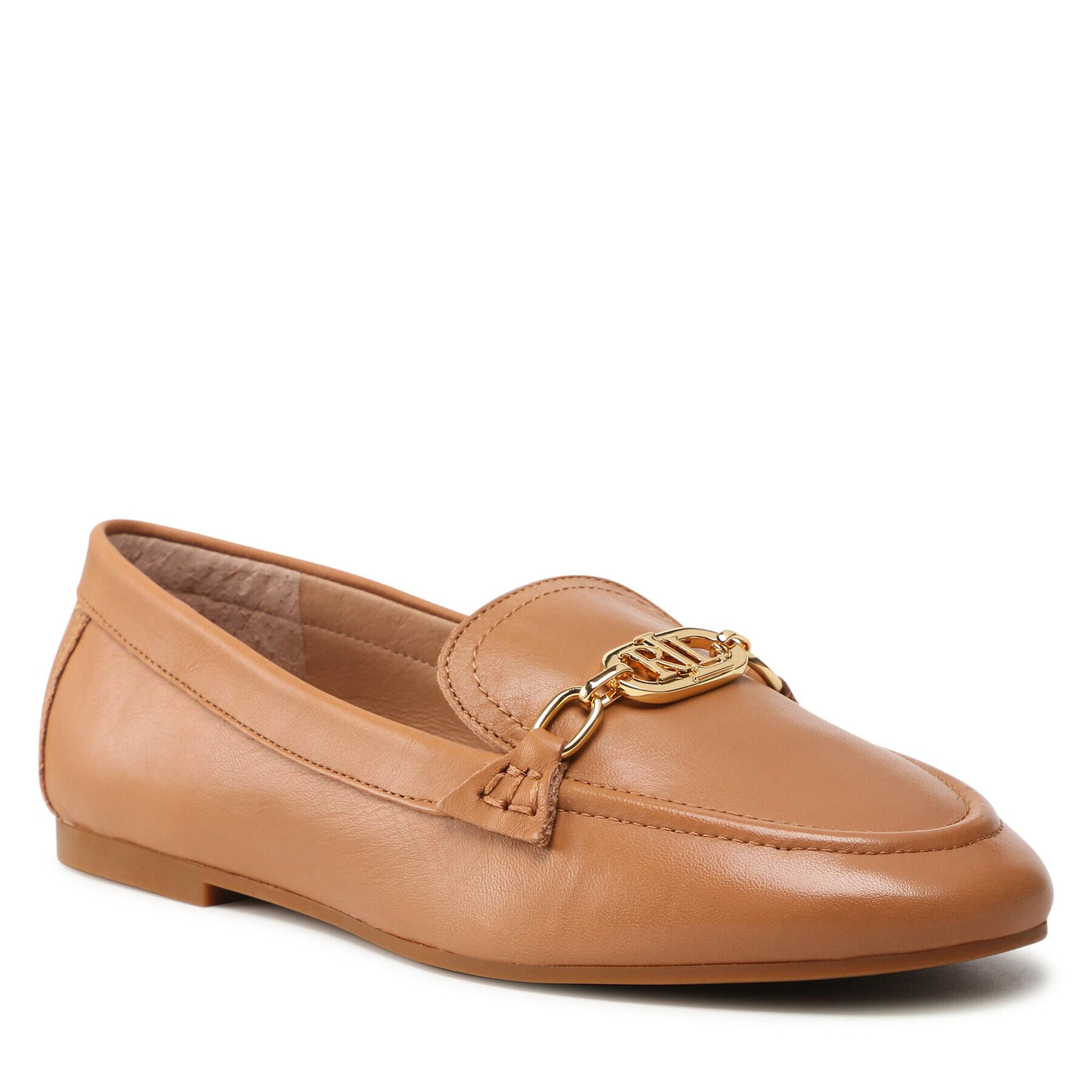 Lauren Ralph Lauren Loaferke Averi 802834983010 Rjava - Pepit.si