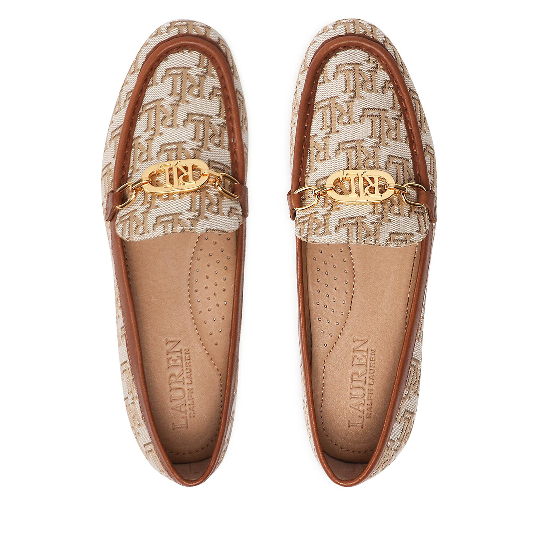 Lauren Ralph Lauren Loaferke Averi II 802872436002 Bež - Pepit.si