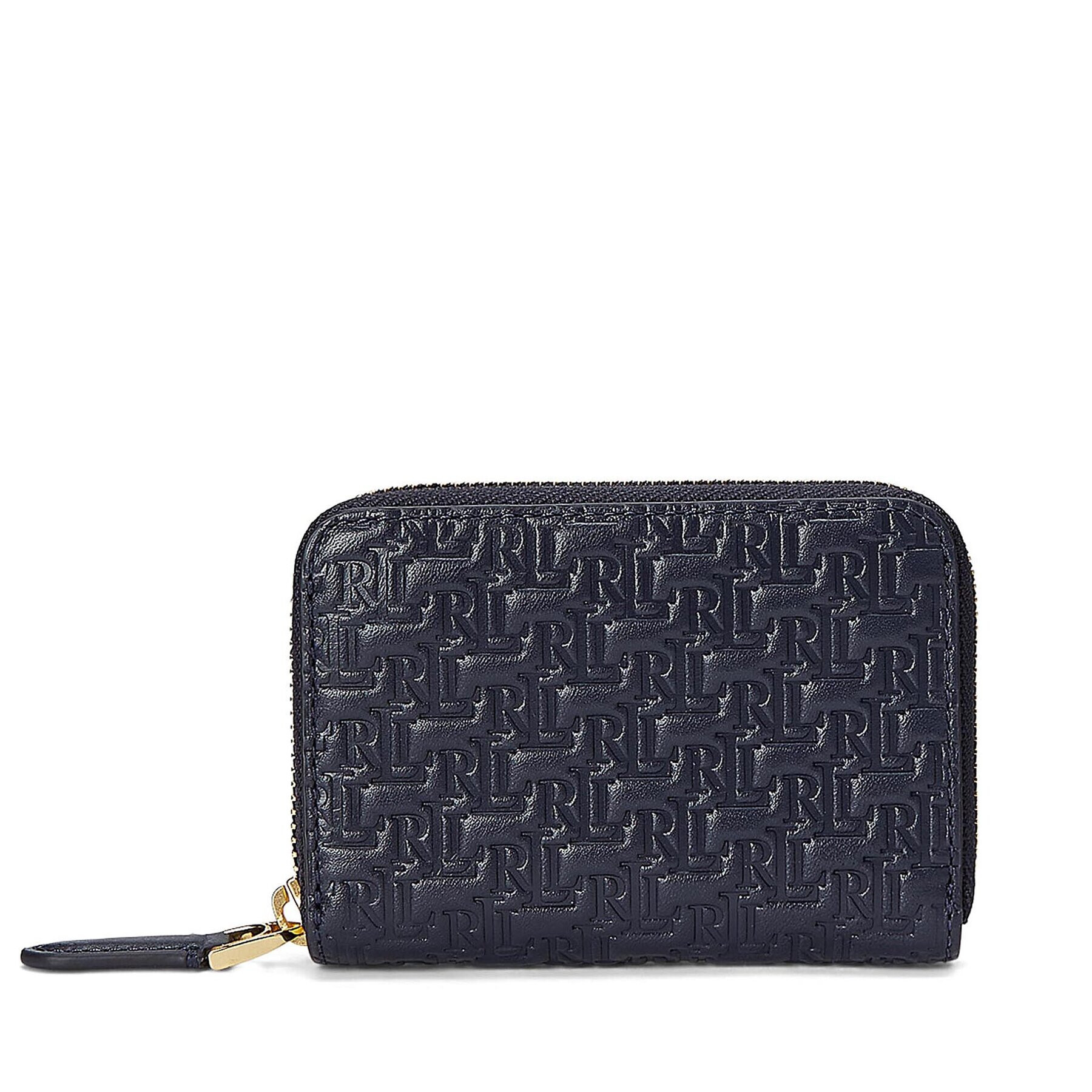 Lauren Ralph Lauren Majhna ženska denarnica Sm Zip Wllet 432883664008 Mornarsko modra - Pepit.si