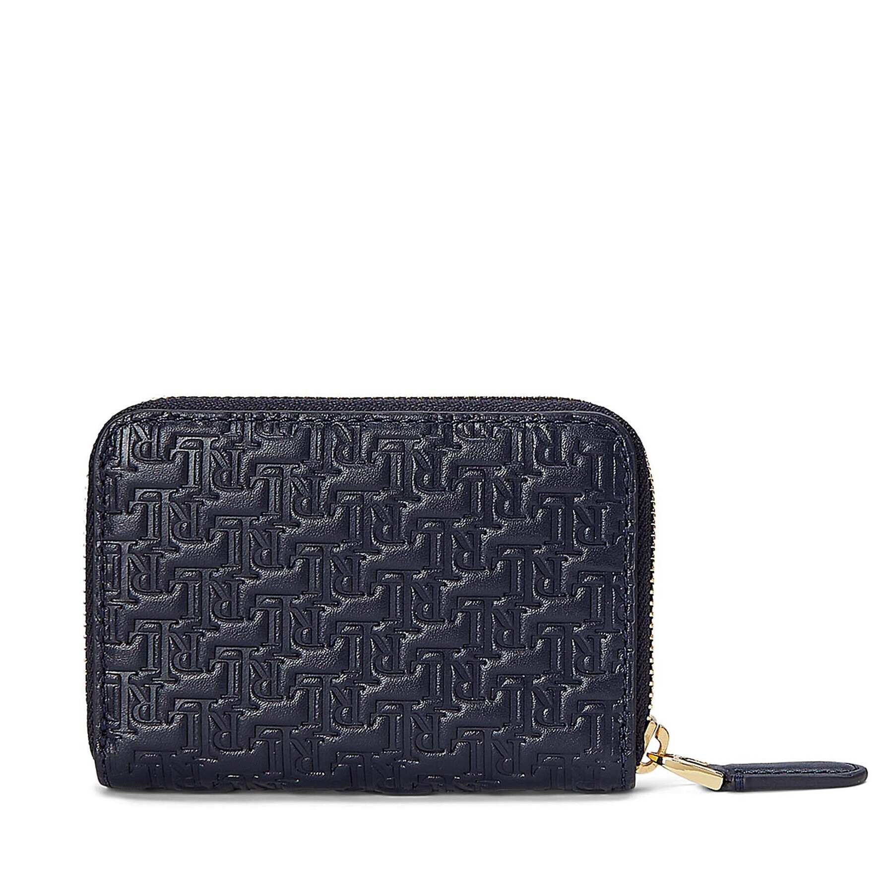 Lauren Ralph Lauren Majhna ženska denarnica Sm Zip Wllet 432883664008 Mornarsko modra - Pepit.si