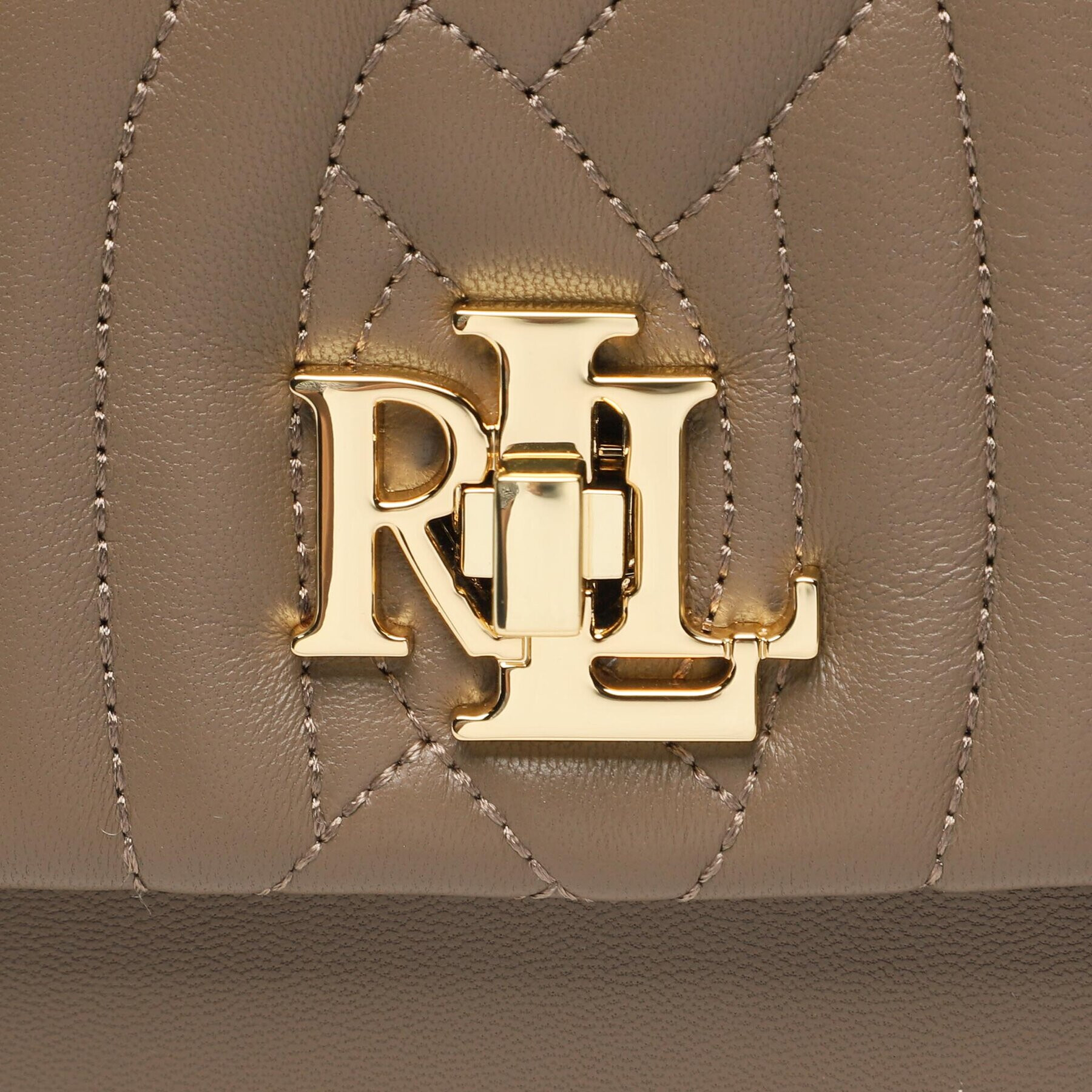 Lauren Ralph Lauren Ročna torba Pufdsophee22 431876428002 Rjava - Pepit.si