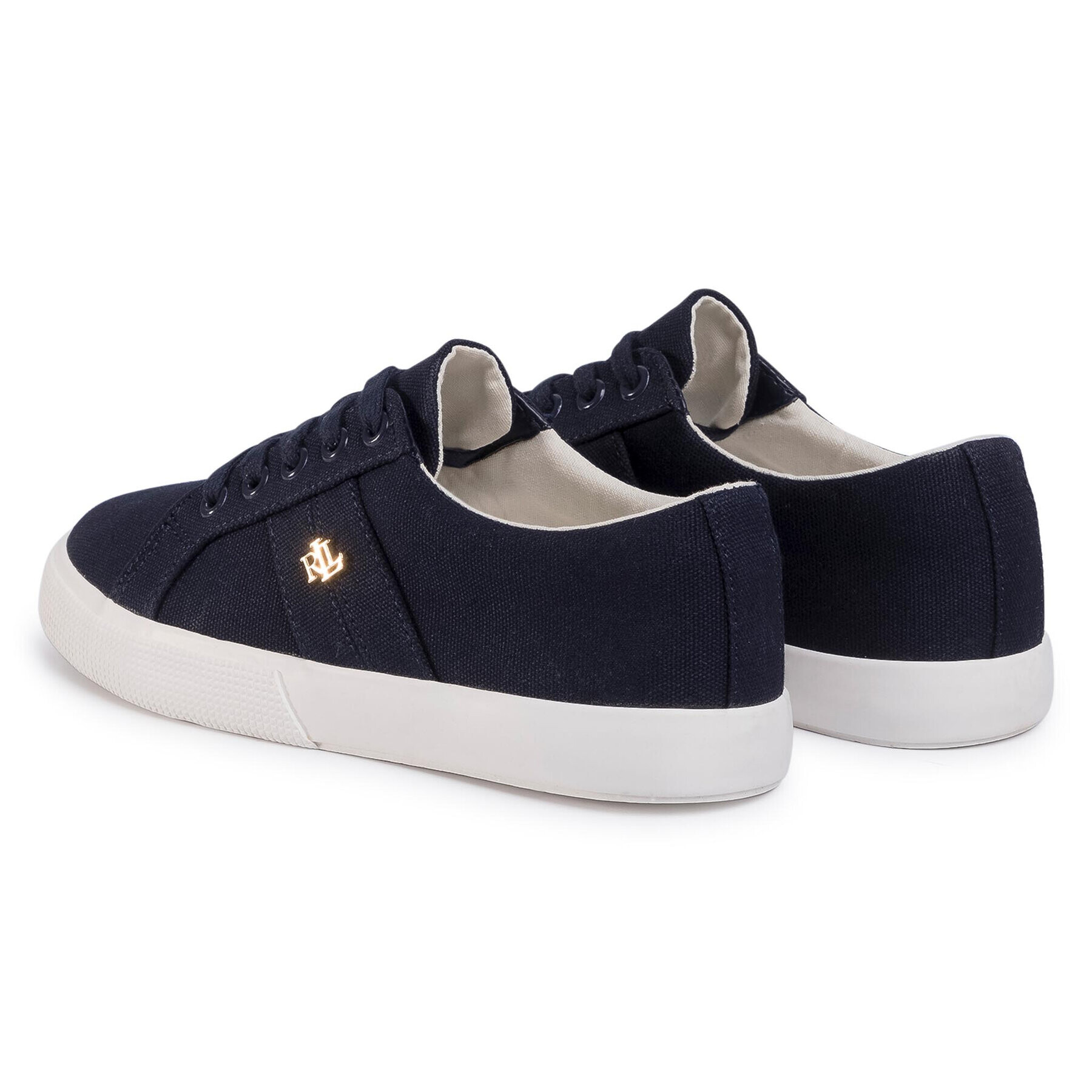 Lauren Ralph Lauren Tenis superge Janson II 802804598002 Mornarsko modra - Pepit.si