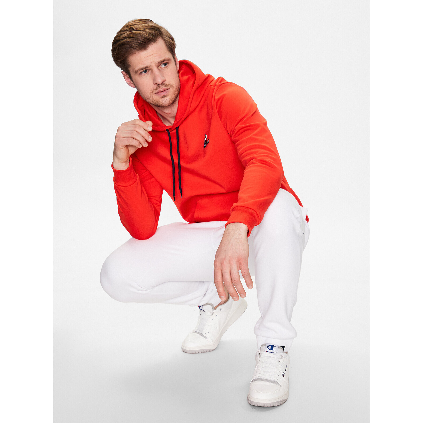 Le Coq Sportif Jopa 2310609 Oranžna Regular Fit - Pepit.si