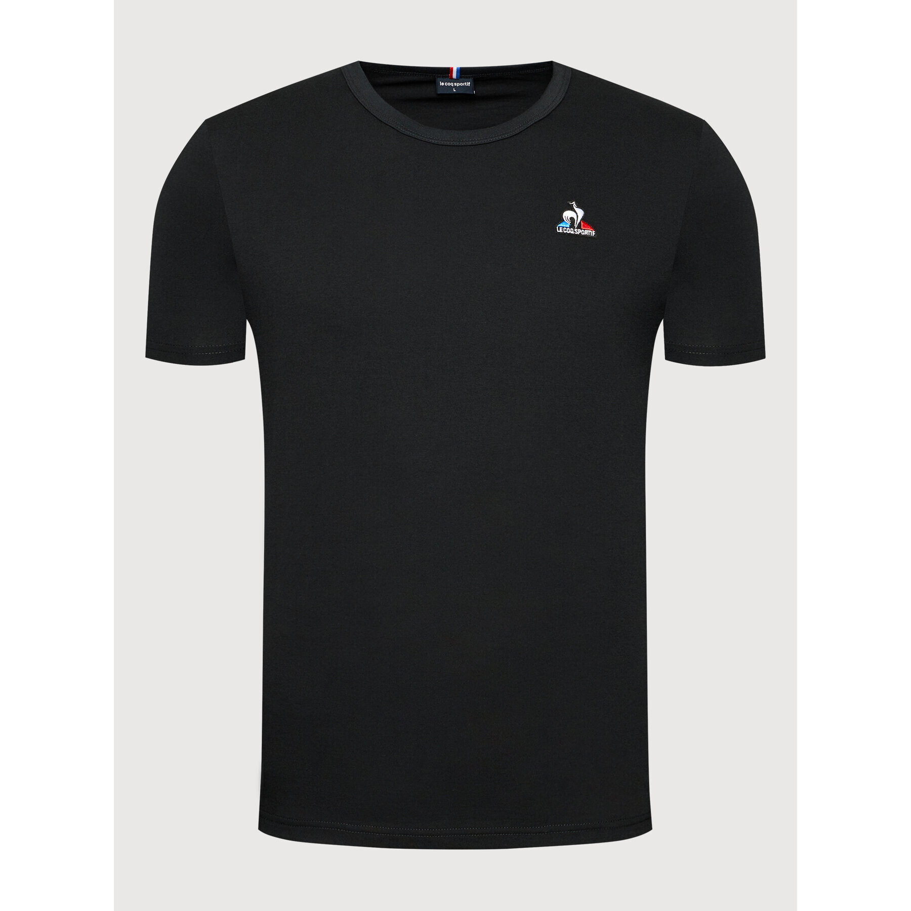 Le Coq Sportif Majica 2120199 Črna Regular Fit - Pepit.si