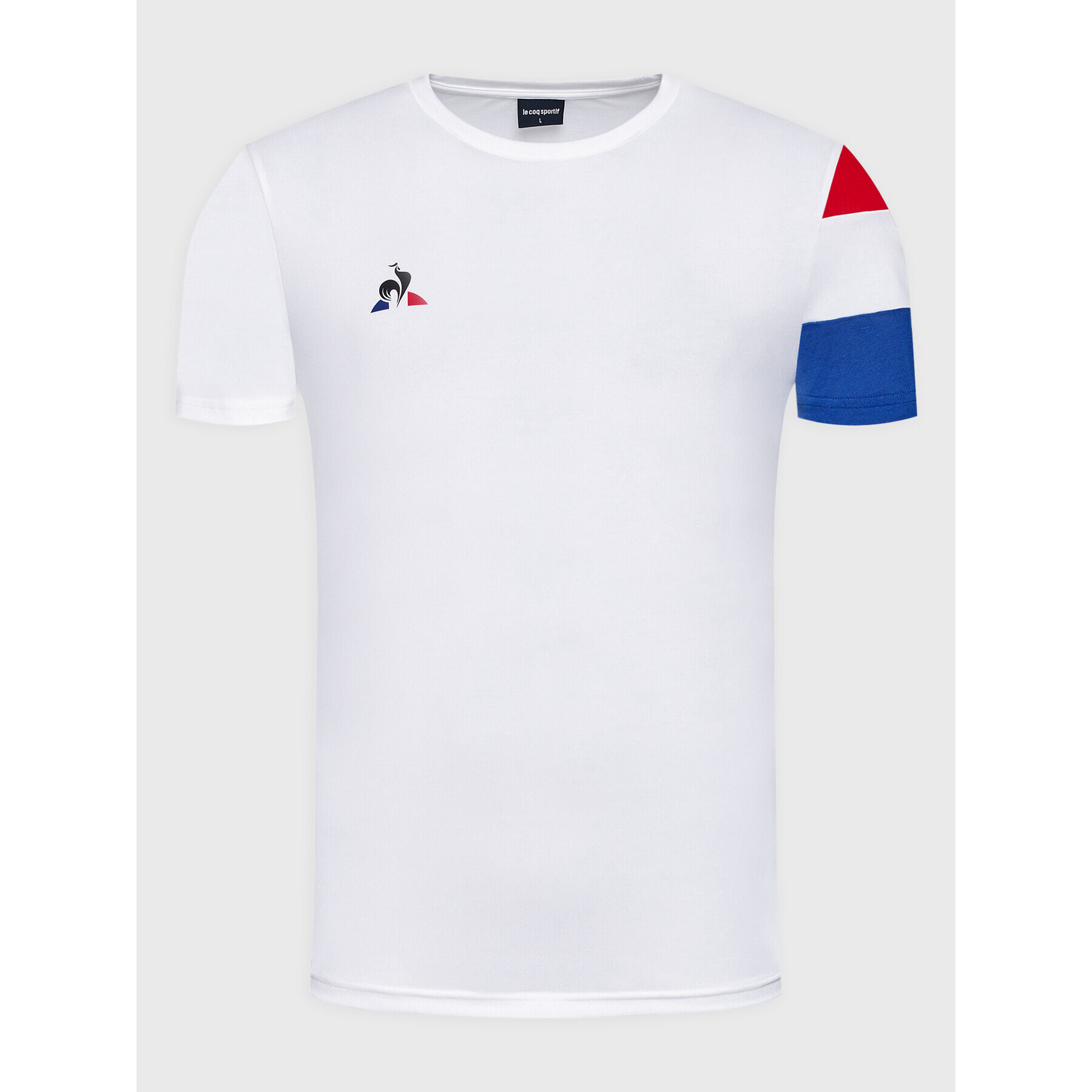 Le Coq Sportif Majica LQ2020638 Bela Regular Fit - Pepit.si