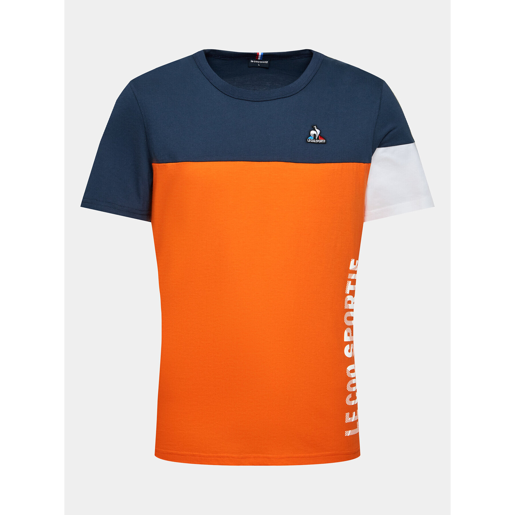 Le Coq Sportif Majica Unisex 2320646 Oranžna Regular Fit - Pepit.si