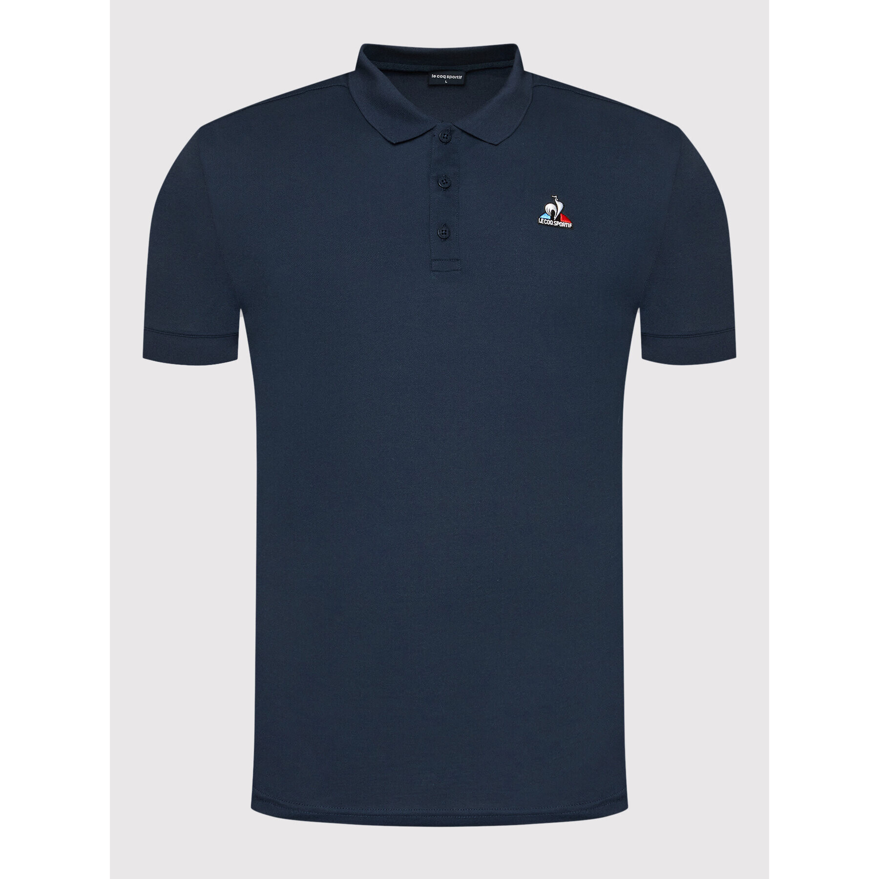 Le Coq Sportif Polo majica 2120705 Mornarsko modra Regular Fit - Pepit.si