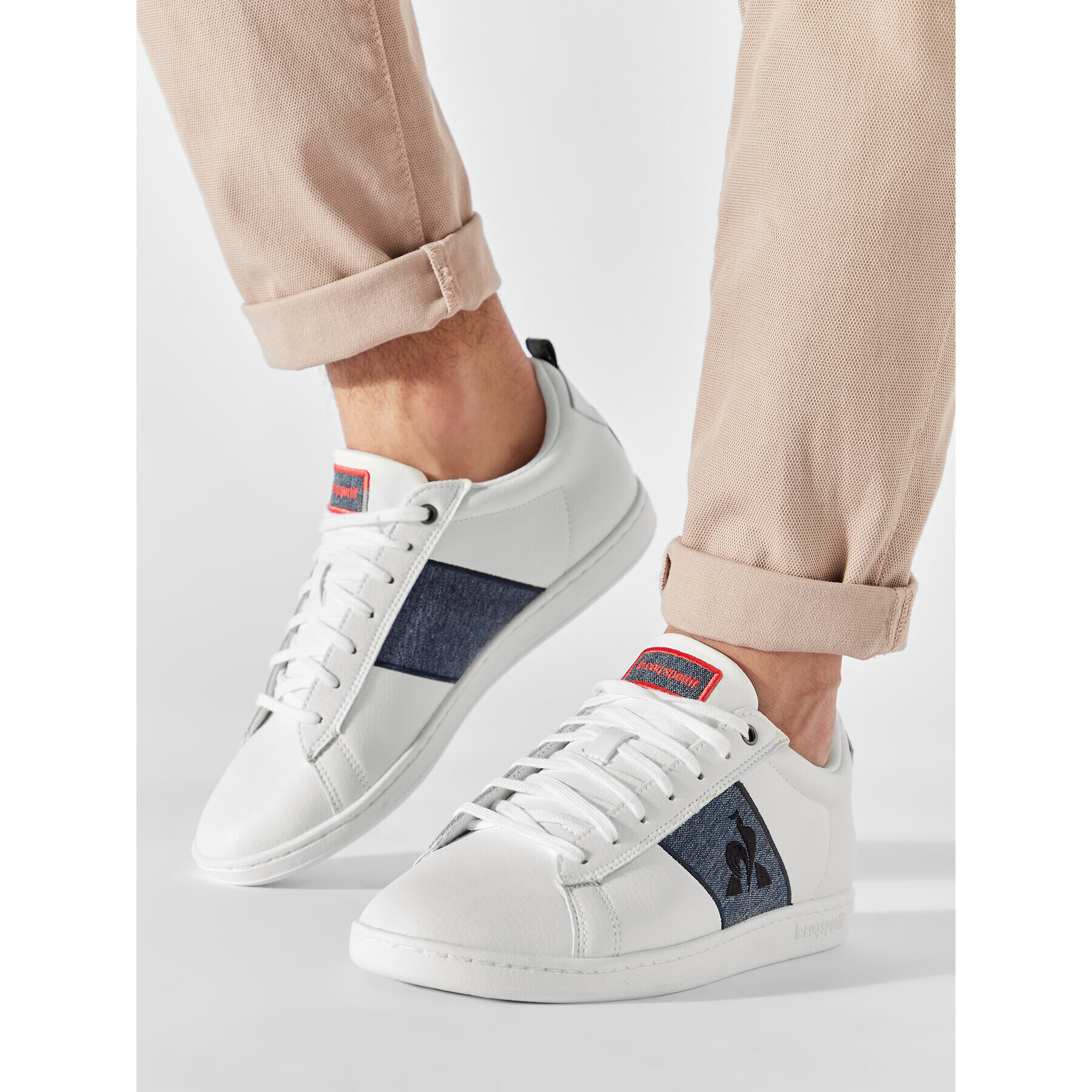 Le Coq Sportif Superge Court Classic Workwear 2220191 Bela - Pepit.si