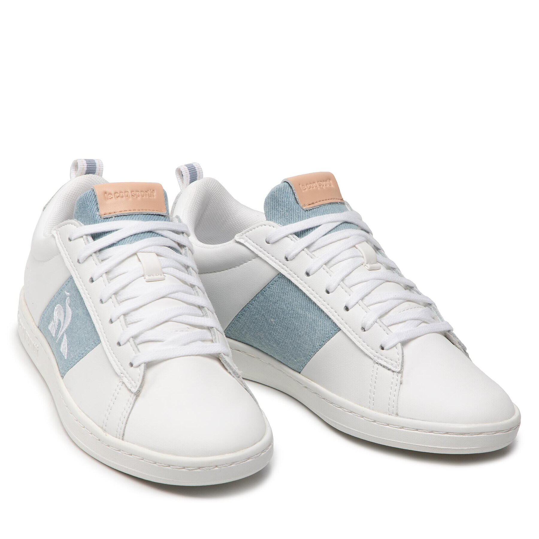 Le Coq Sportif Superge Courtclassic W Denim 2210131 Bela - Pepit.si