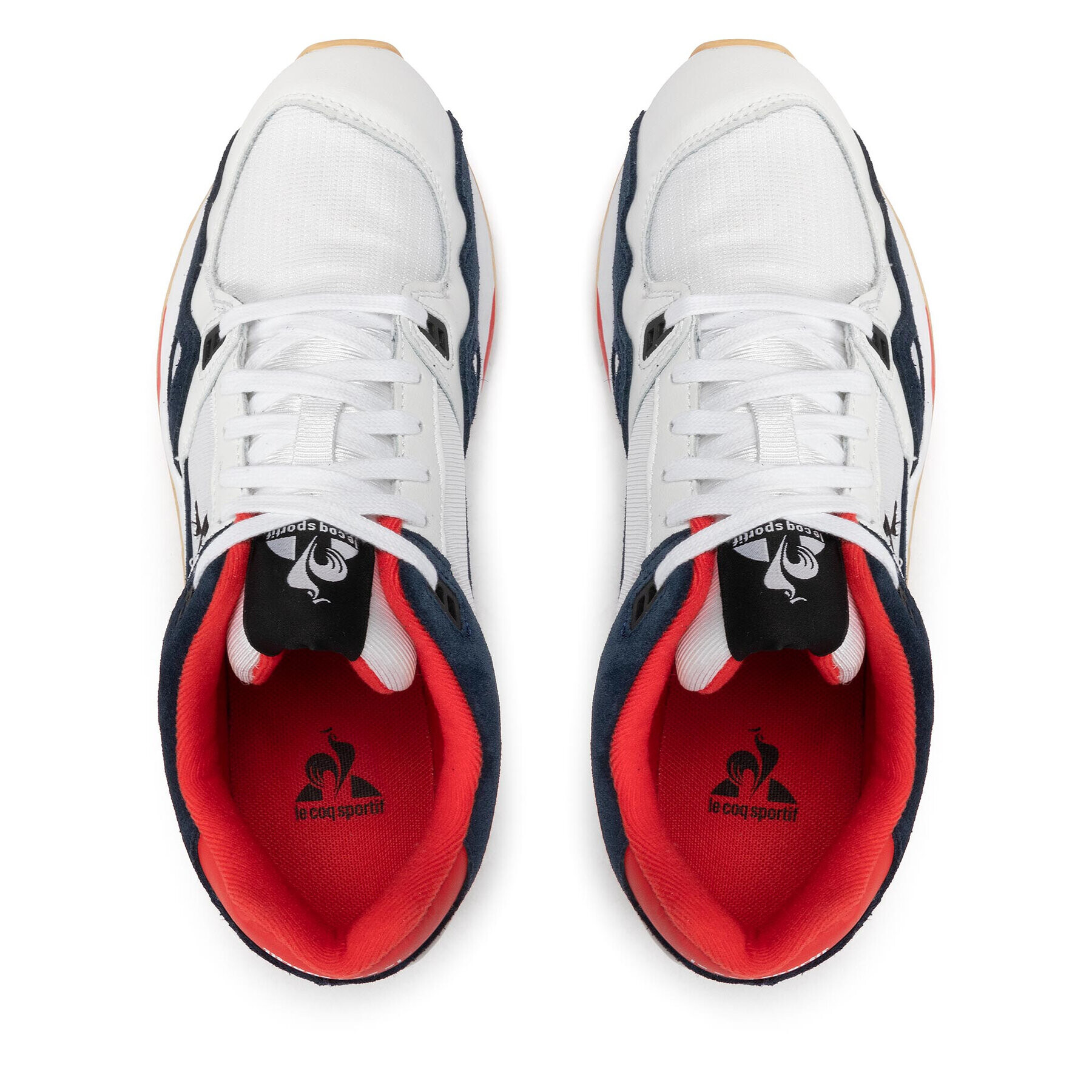 Le Coq Sportif Superge Lcs R1000 Tricolore 2210271 Bela - Pepit.si