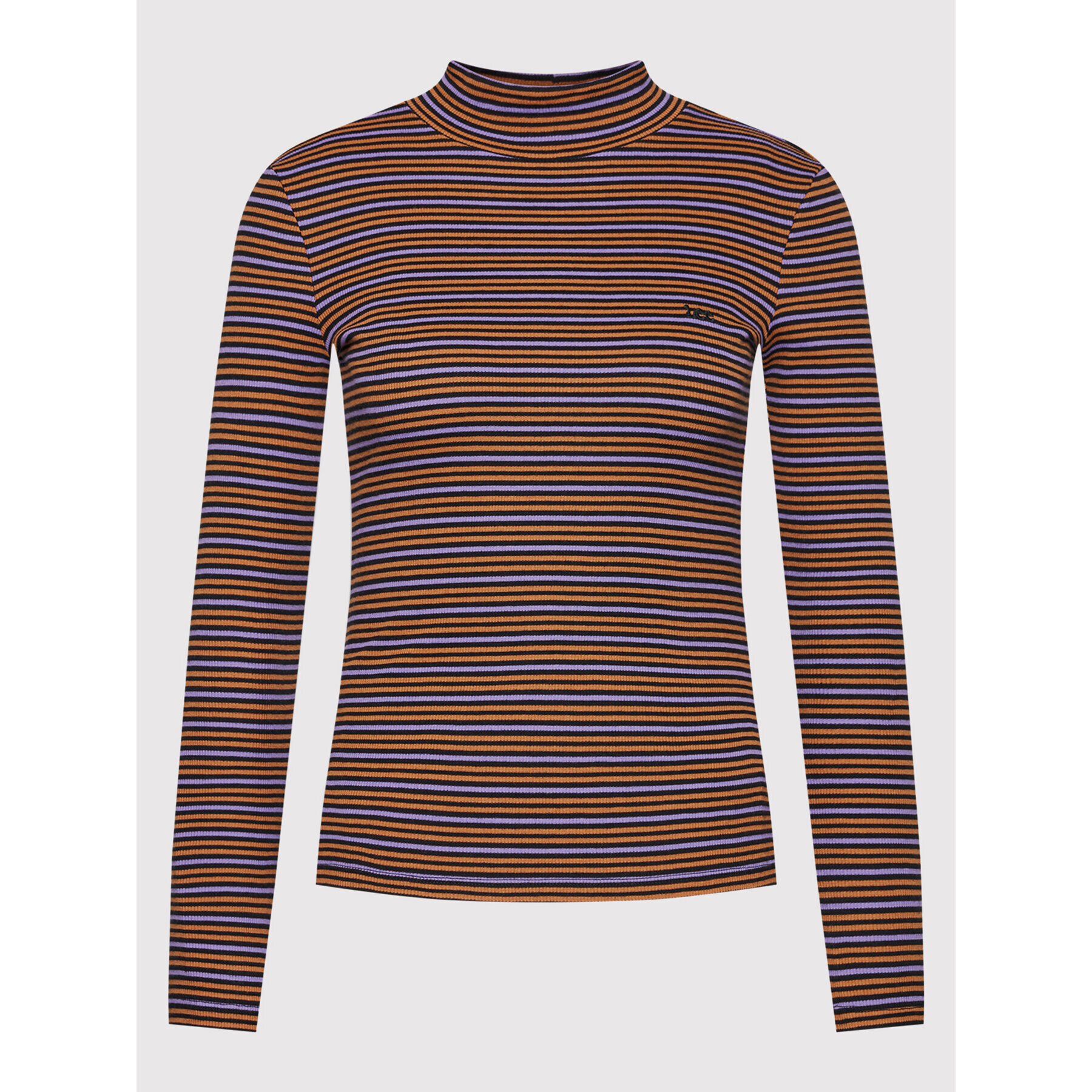 Lee Bluza Ribbed Ls Striped L40HRC01 Pisana Slim Fit - Pepit.si