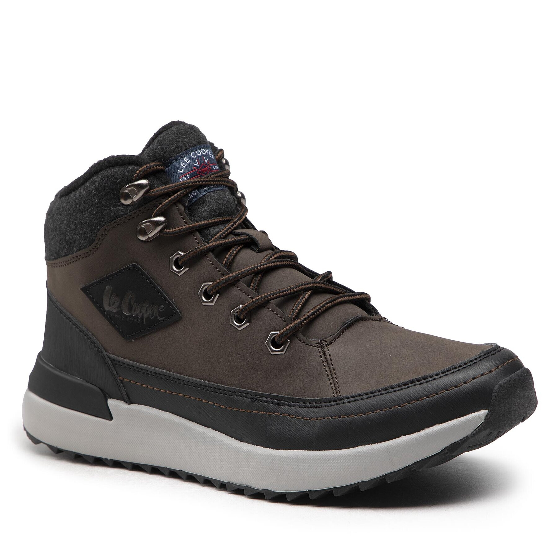 Lee Cooper Gležnjarji LCJ-21-01-0532M Rjava - Pepit.si