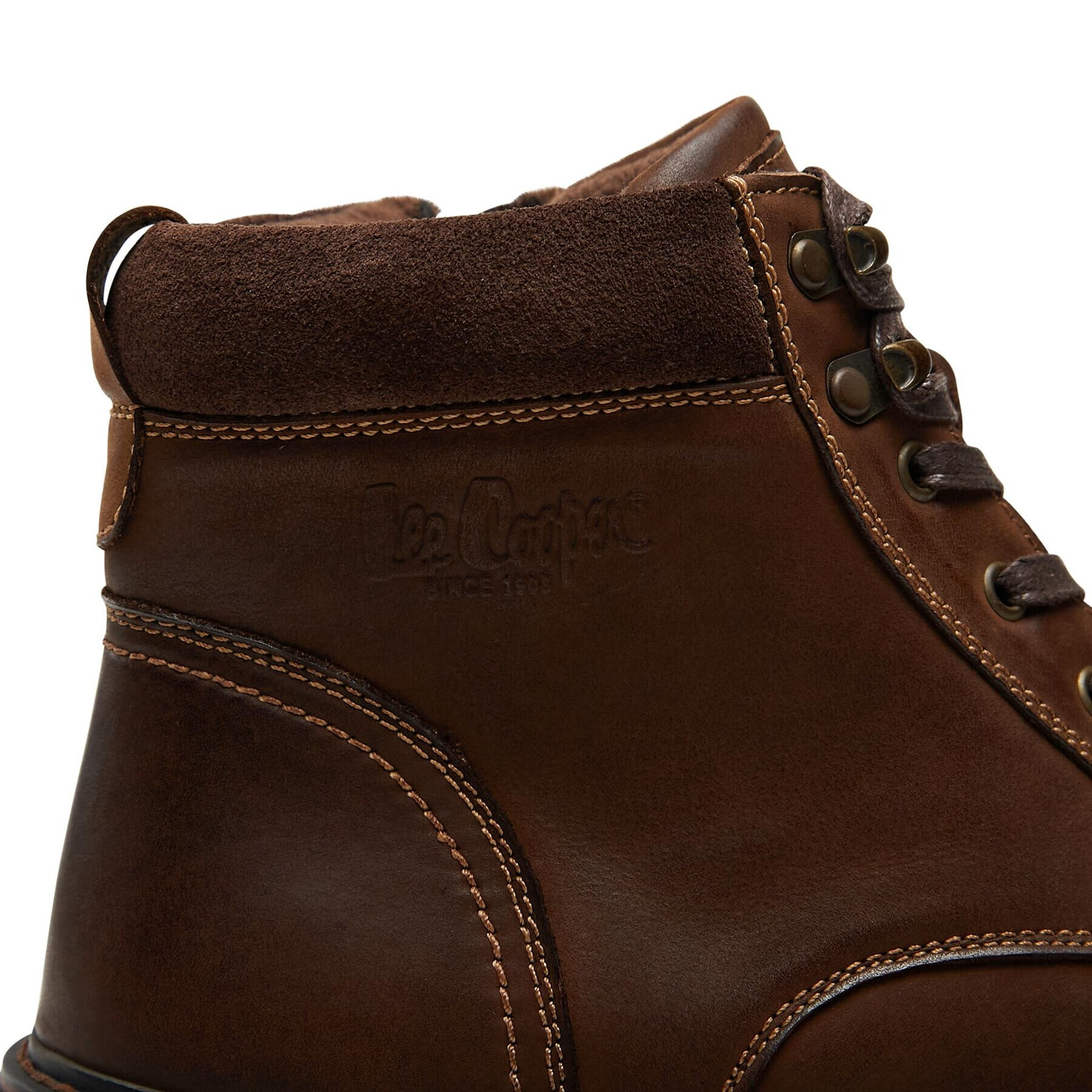 Lee Cooper Gležnjarji Lcj-23-33-3020M Rjava - Pepit.si