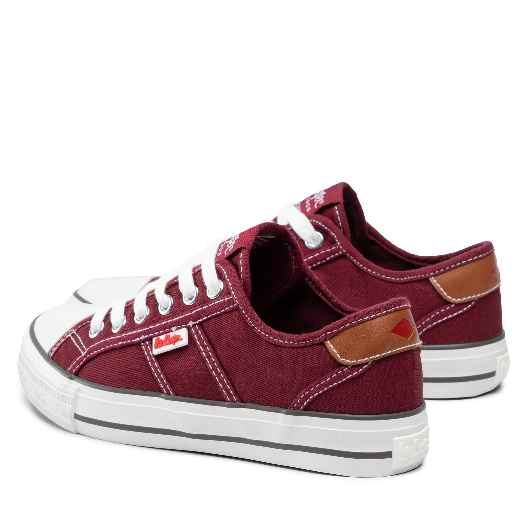 Lee Cooper Modne superge LCW-22-31-0864LA Bordo rdeča - Pepit.si