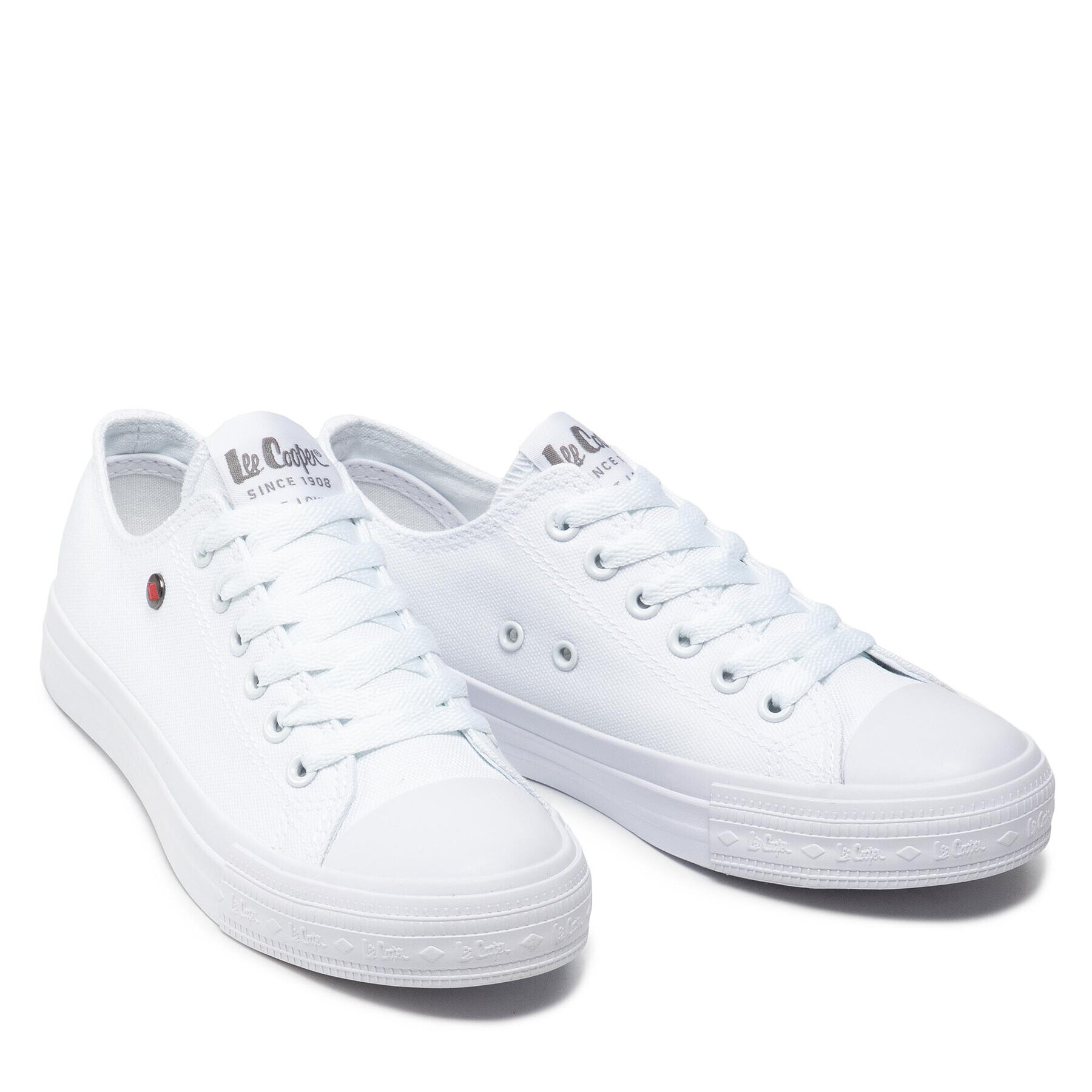 Lee Cooper Modne superge LCW-22-31-0872LA Bela - Pepit.si