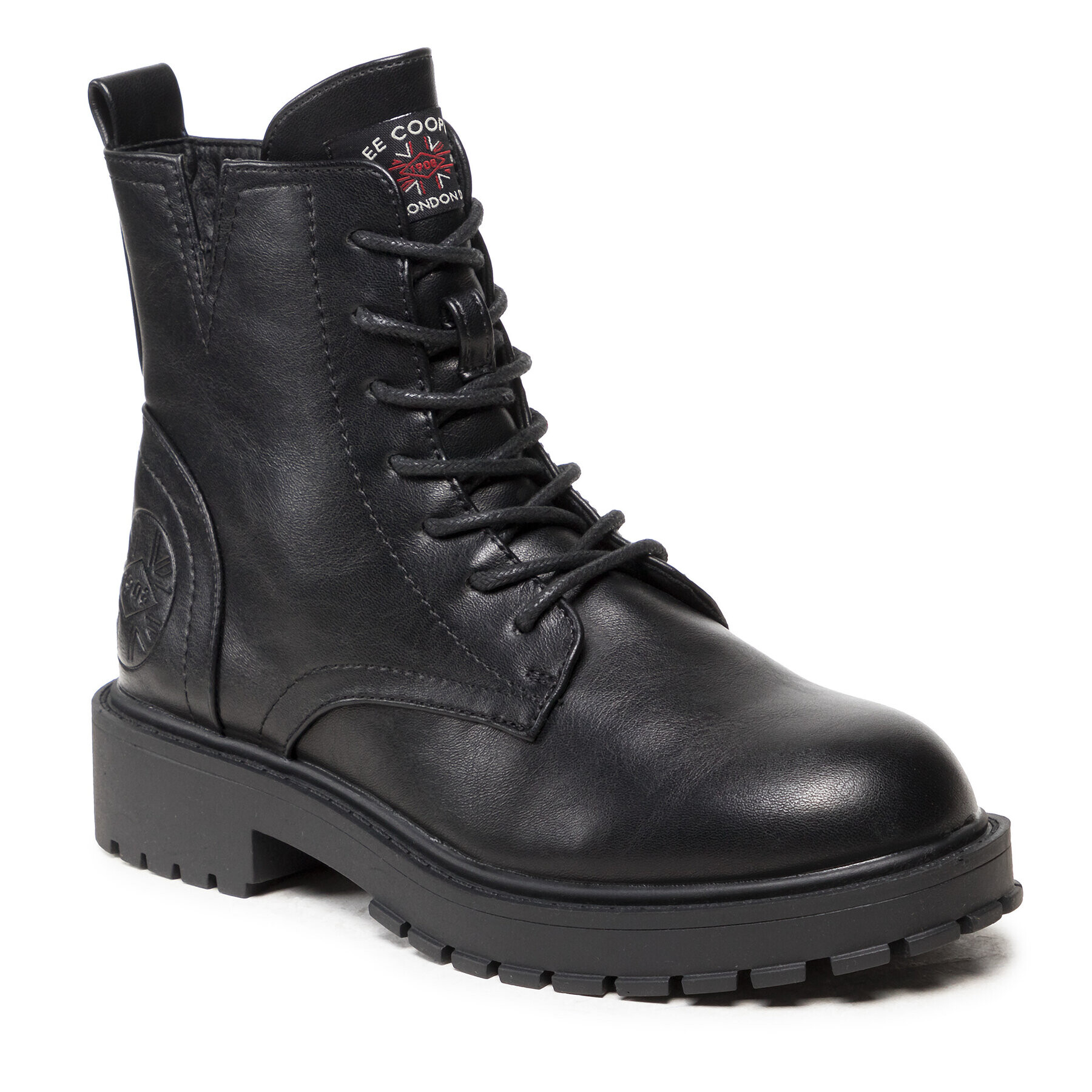 Lee Cooper Pohodni čevlji LCJ-21-47-0652LA Črna - Pepit.si