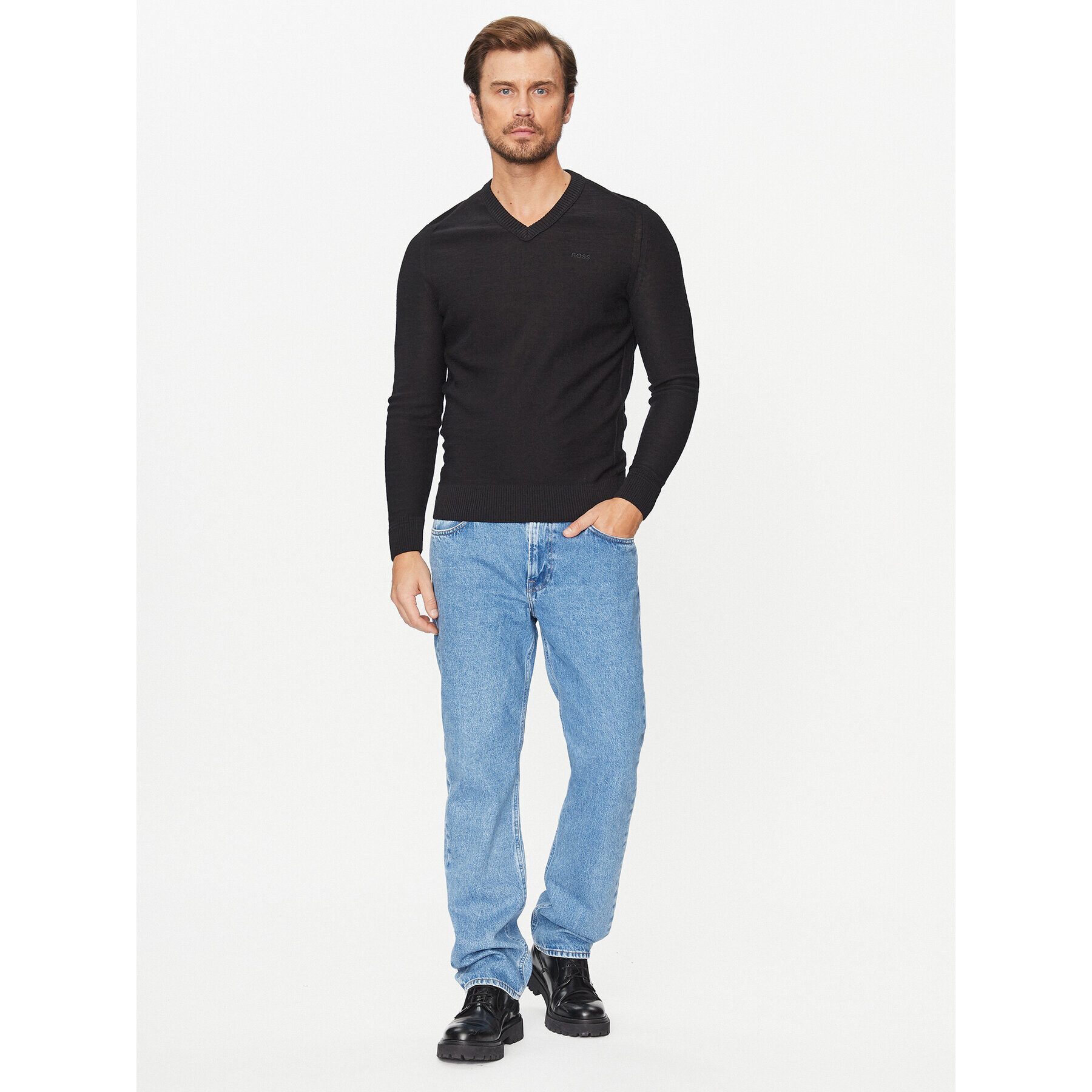 Lee Jeans hlače 112342281 Modra Relaxed Fit - Pepit.si