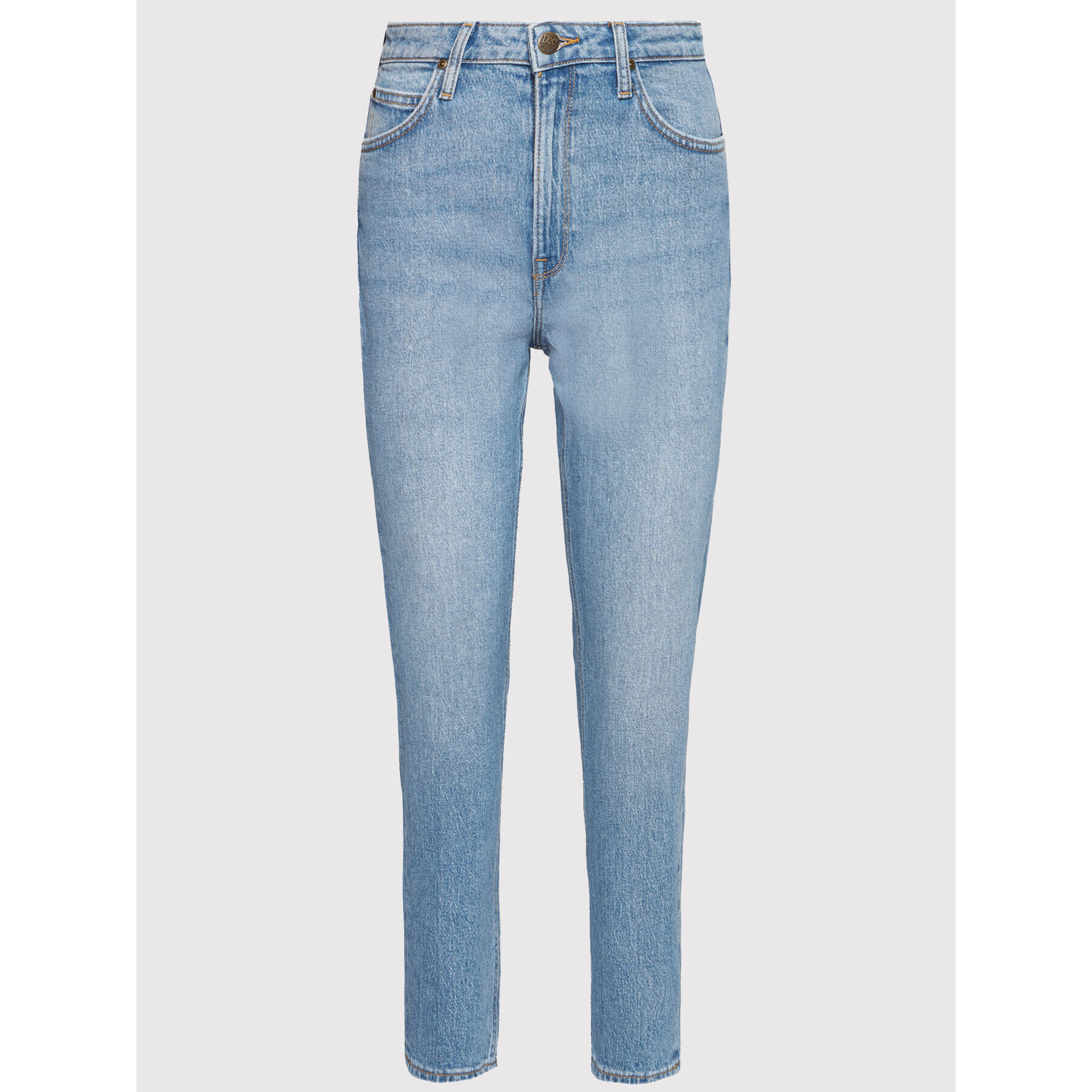 Lee Jeans hlače Carol L30UMWKP Mornarsko modra Regular Fit - Pepit.si