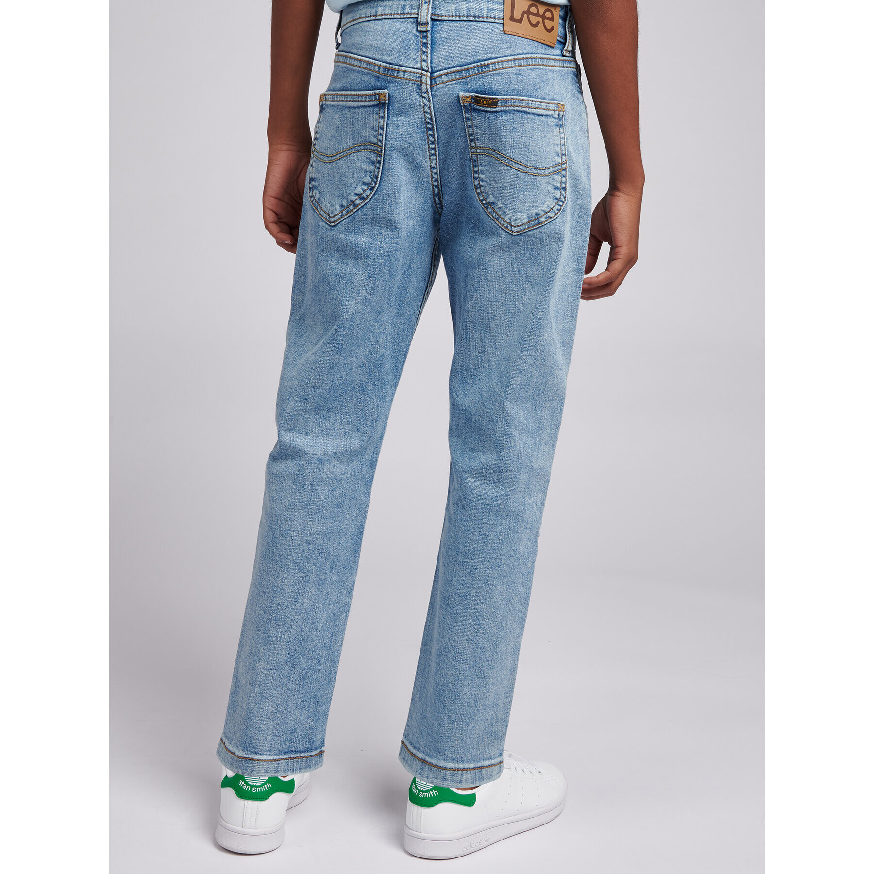 Lee Jeans hlače Daren 0012 Modra Regular Fit - Pepit.si