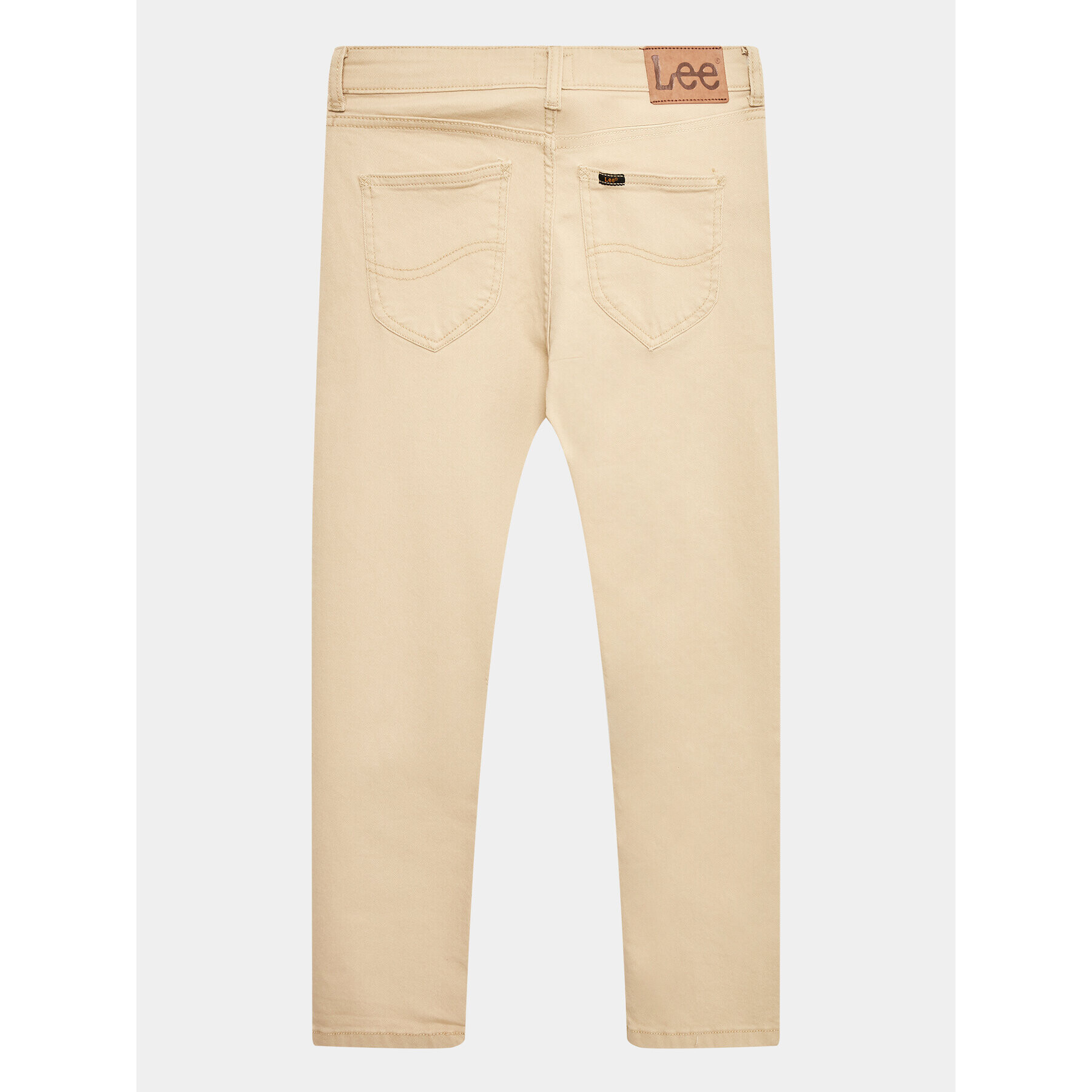 Lee Jeans hlače Daren Twill 0013 Bež Regular Fit - Pepit.si