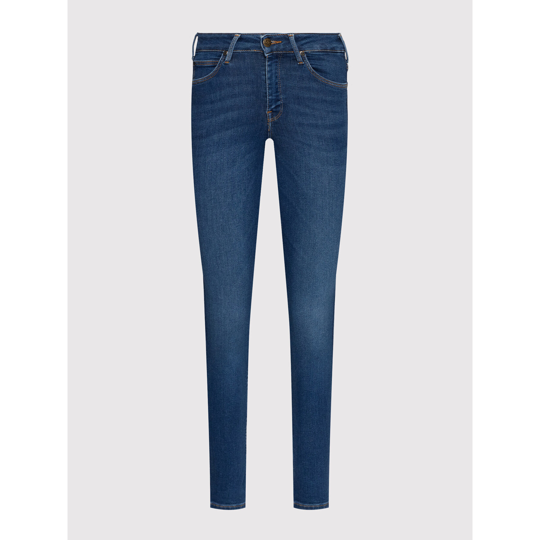 Lee Jeans hlače Forever L32SOVPE Modra Skinny Fit - Pepit.si