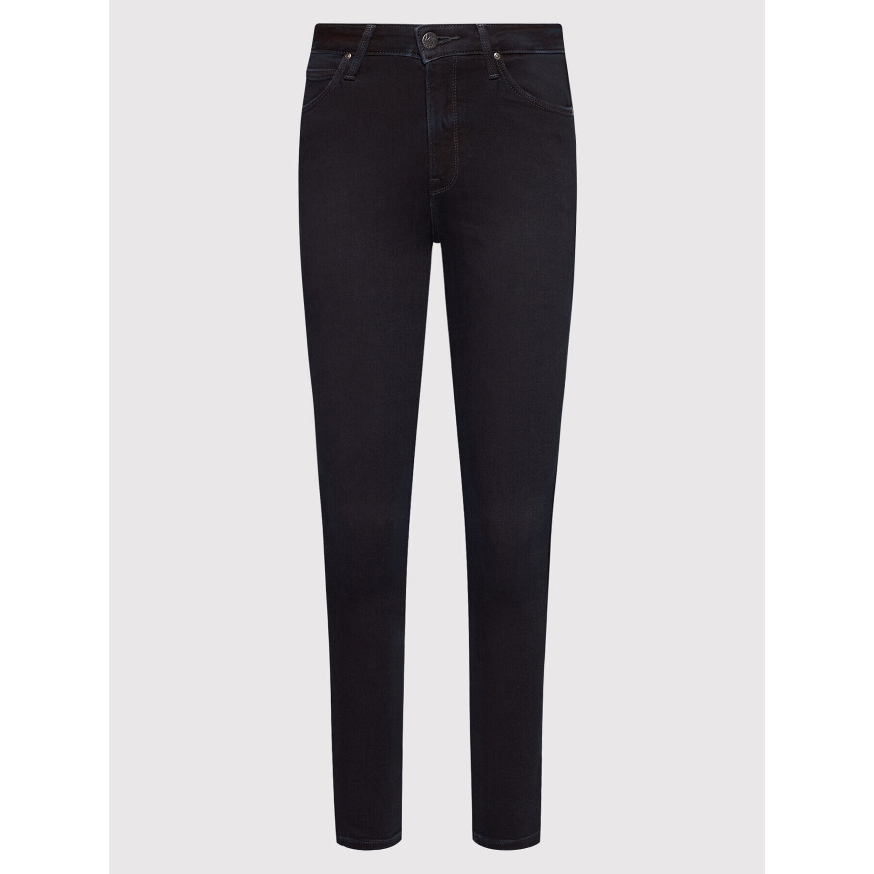 Lee Jeans hlače Ivy L32EPHBX Mornarsko modra Super Skinny Fit - Pepit.si