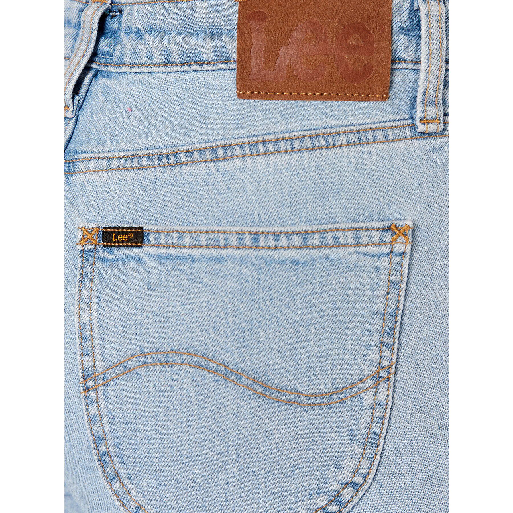 Lee Jeans hlače Carol L30UMWJU Modra Regular Fit - Pepit.si