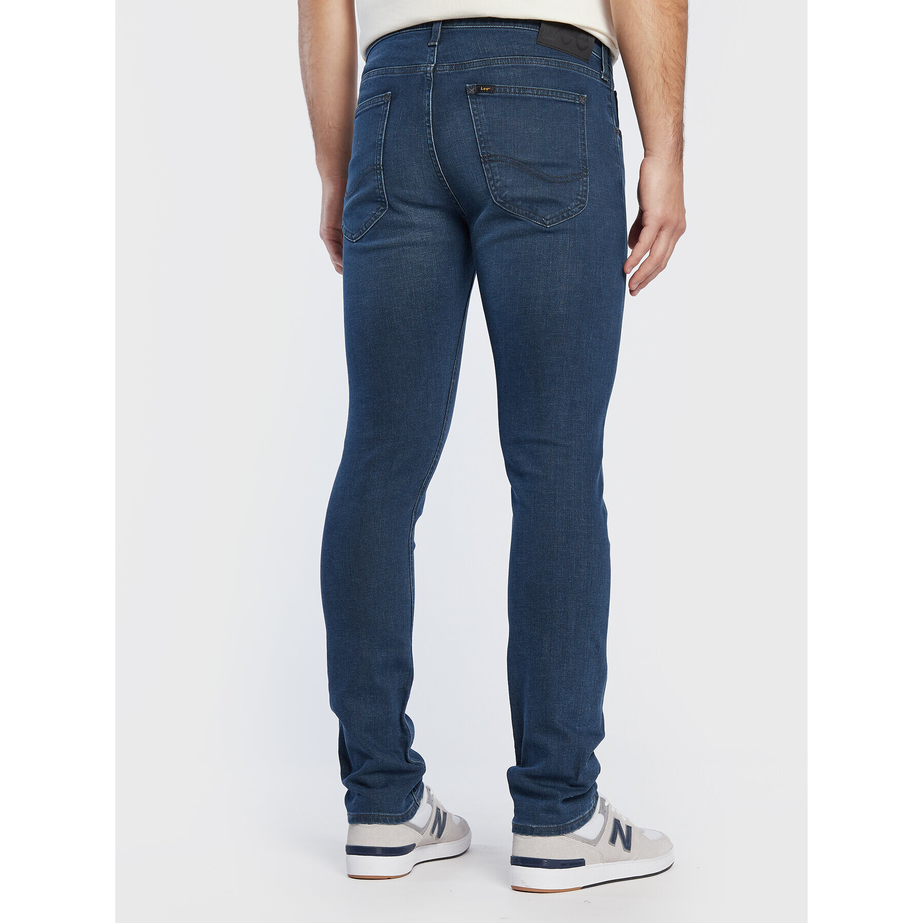 Lee Jeans hlače Luke L719PTFN 112321995 Modra Slim Fit - Pepit.si