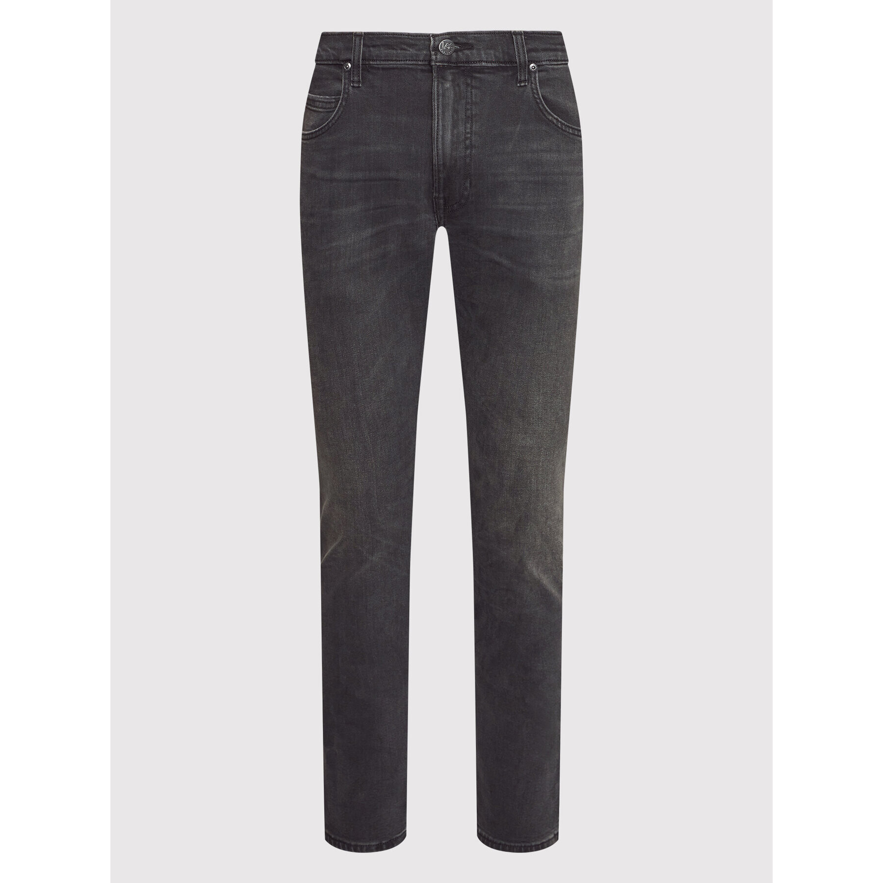 Lee Jeans hlače Rider L701ADER Črna Slim Fit - Pepit.si