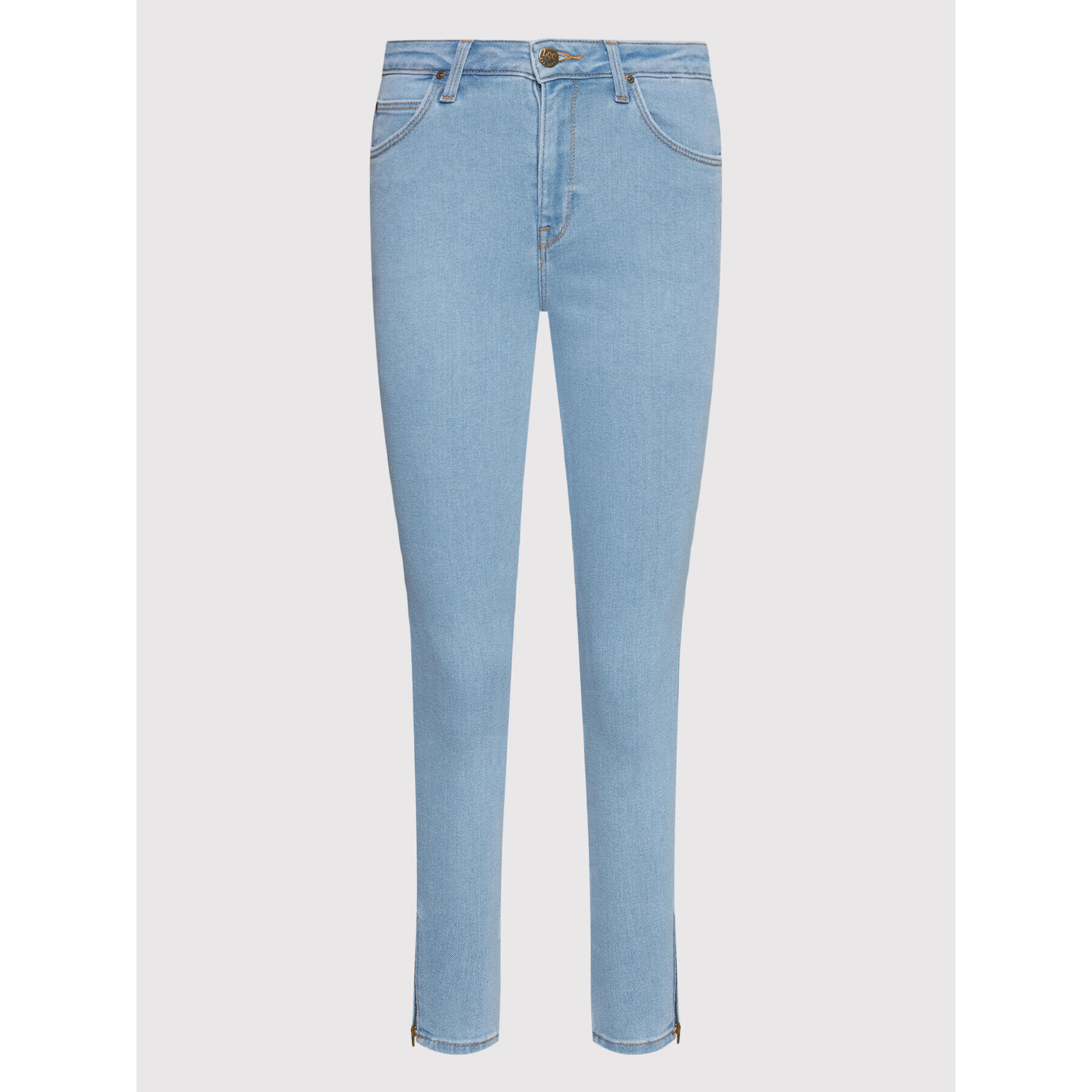 Lee Jeans hlače Scarlett L31BTVZB Modra Skinny Fit - Pepit.si