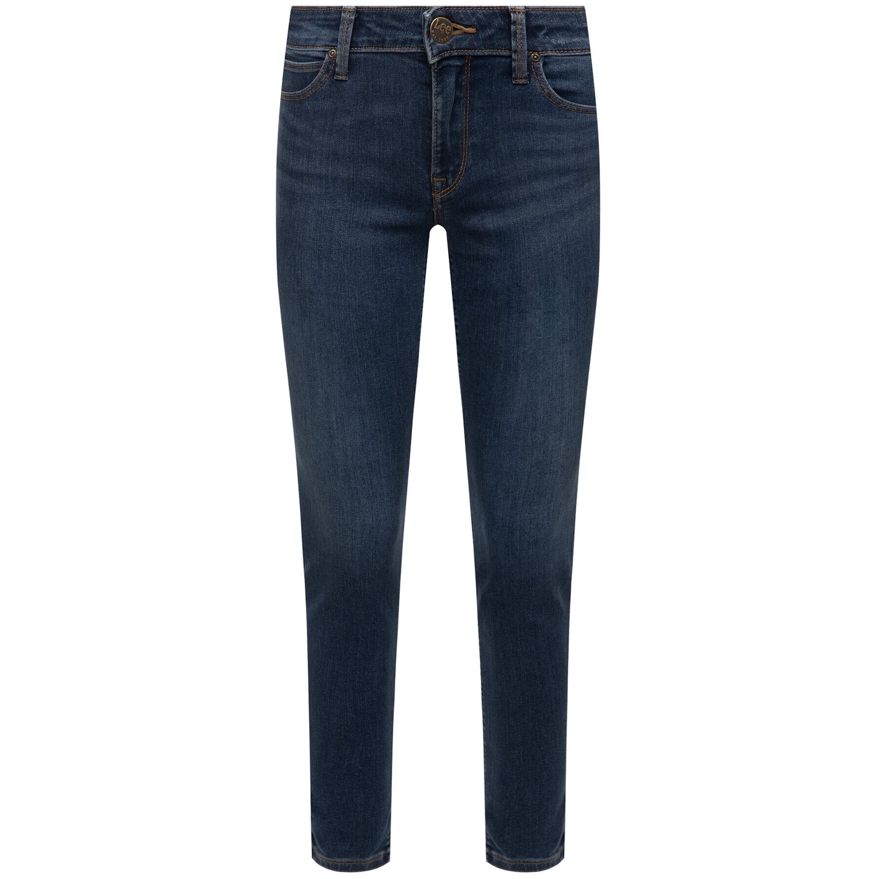 Lee Jeans hlače Scarlett L526DUIY Mornarsko modra Skinny Fit - Pepit.si