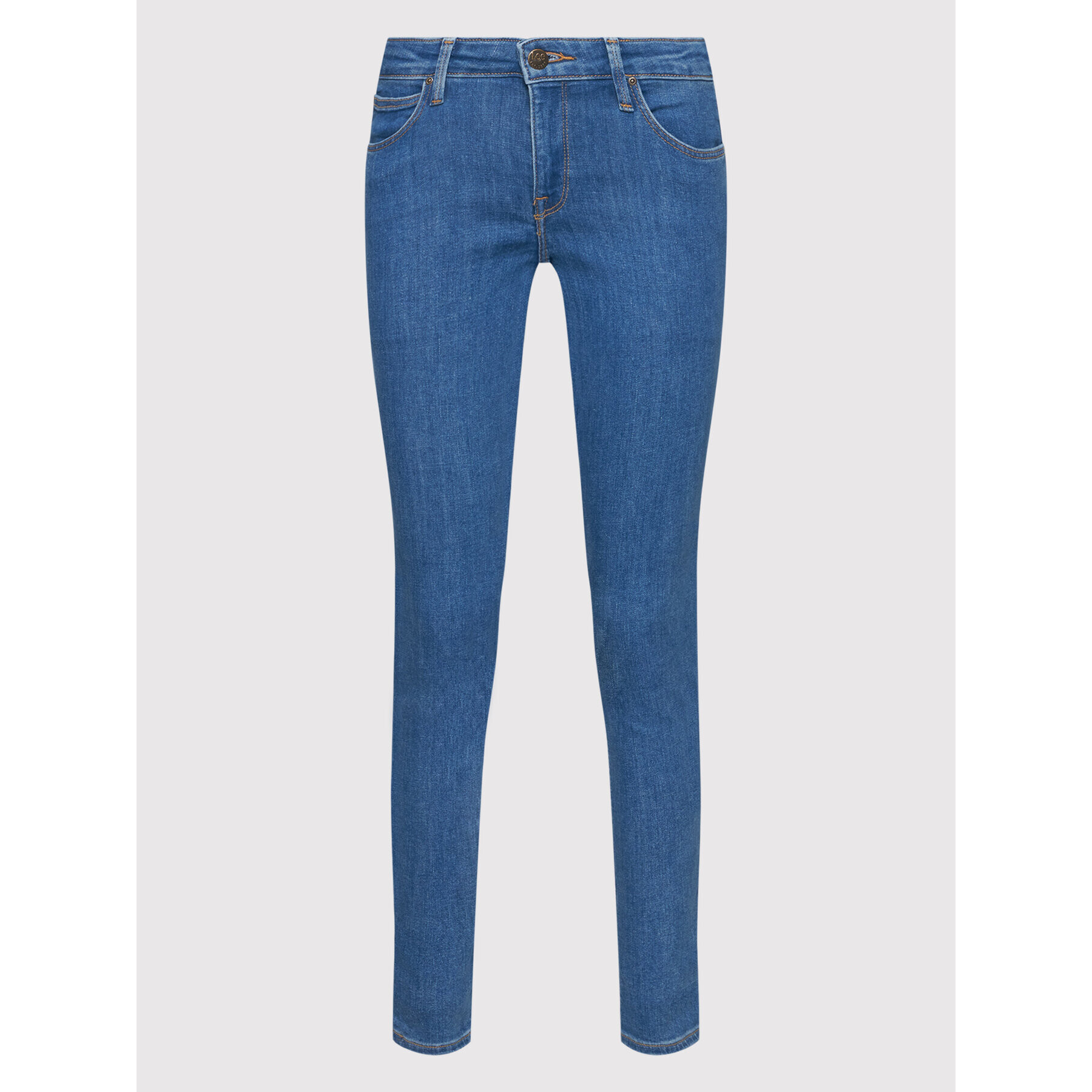 Lee Jeans hlače Scarlett L526OPWN Modra Skinny Fit - Pepit.si