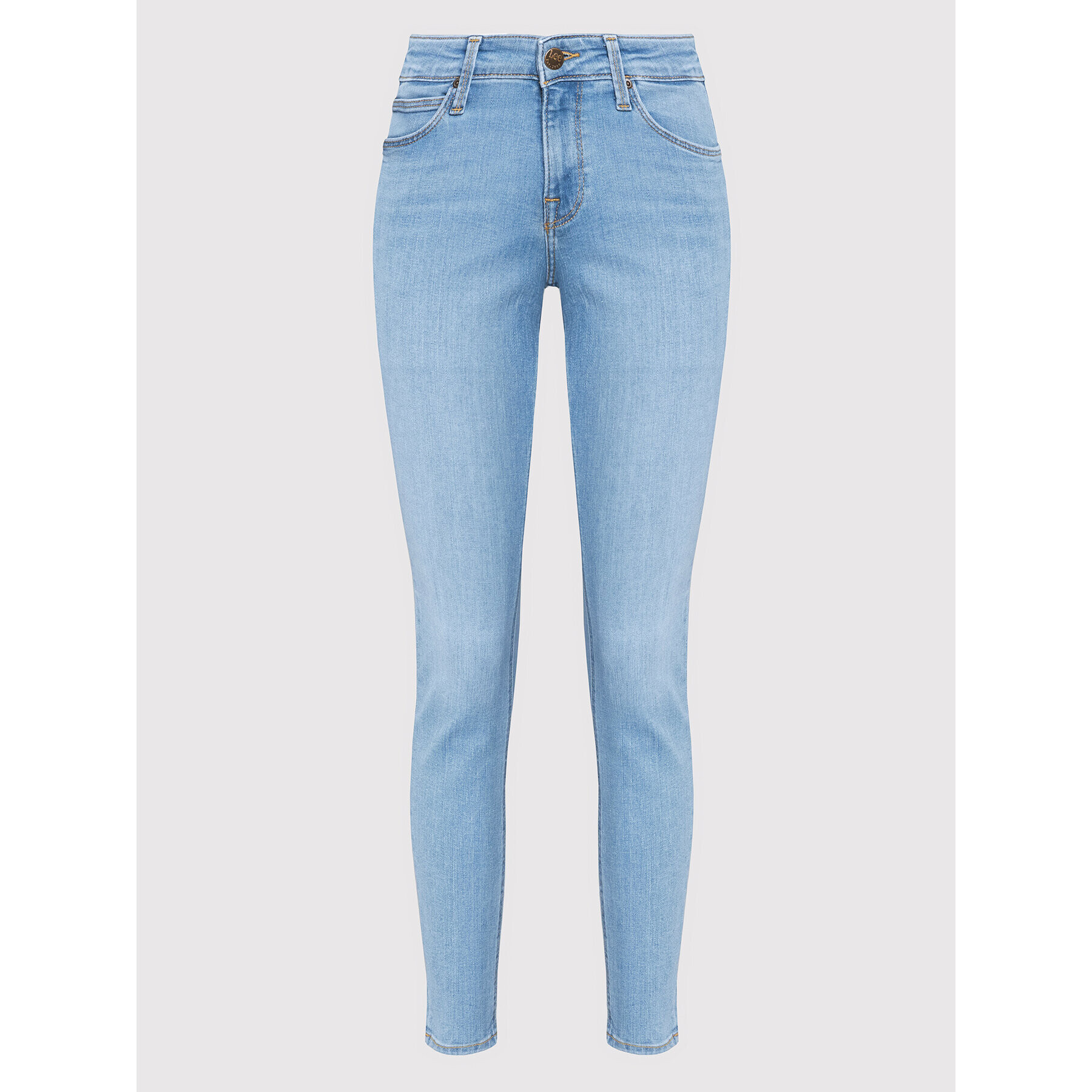 Lee Jeans hlače Scarlett L526QDUG Modra Skinny Fit - Pepit.si