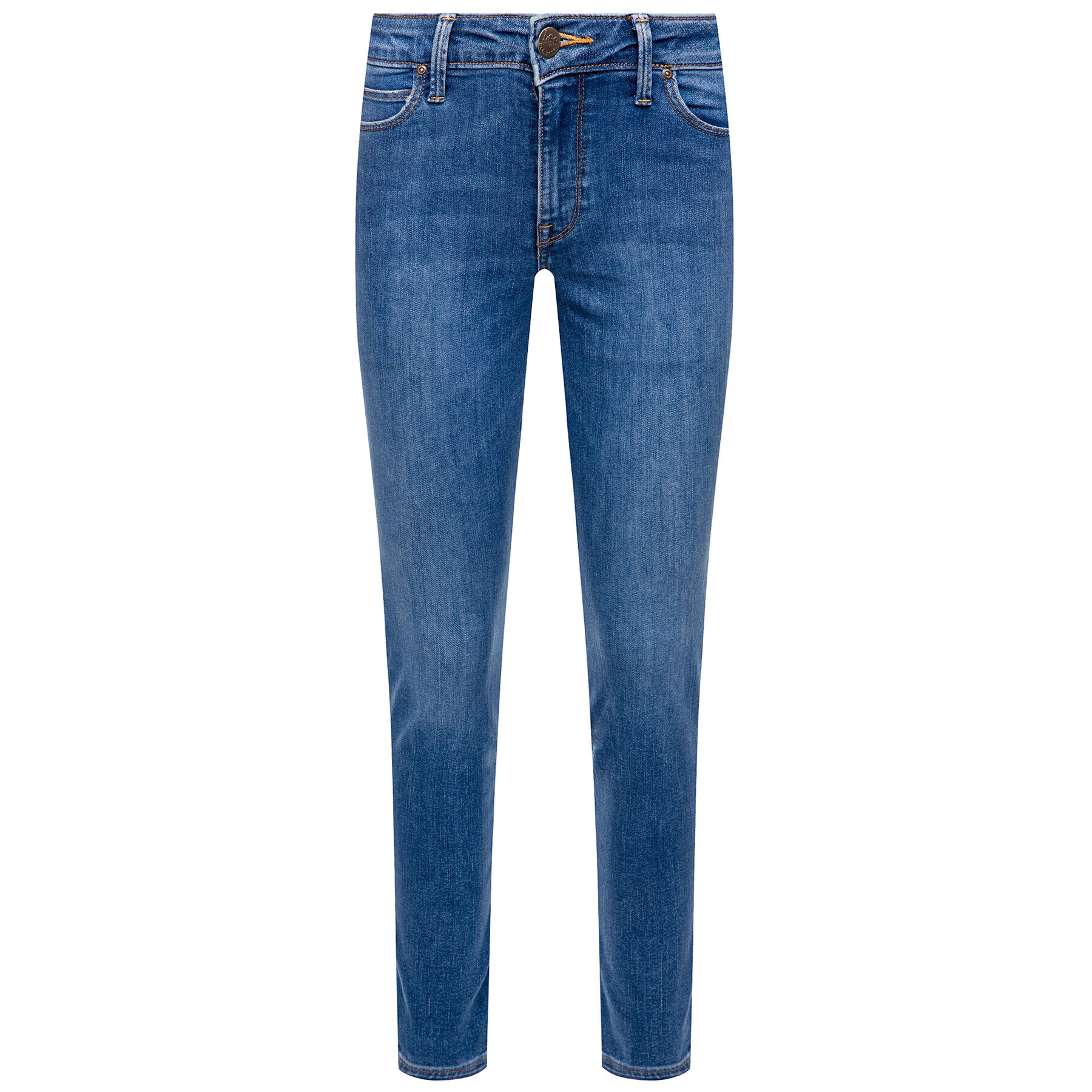 Lee Jeans hlače Scarlett L626DUIW Mornarsko modra Skinny Fit - Pepit.si