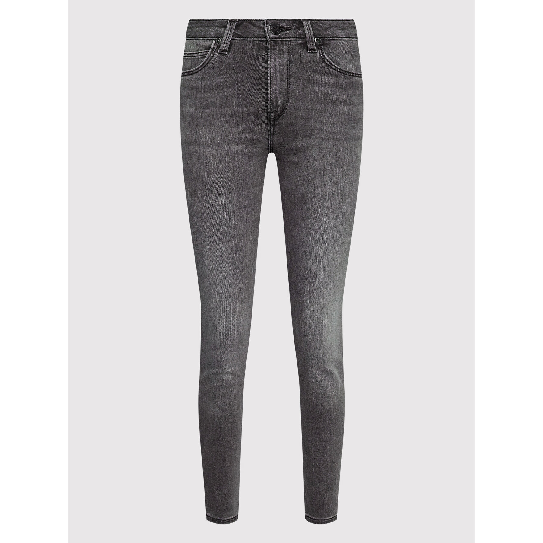 Lee Jeans hlače Scarlett L626YGCX Siva Skinny Fit - Pepit.si