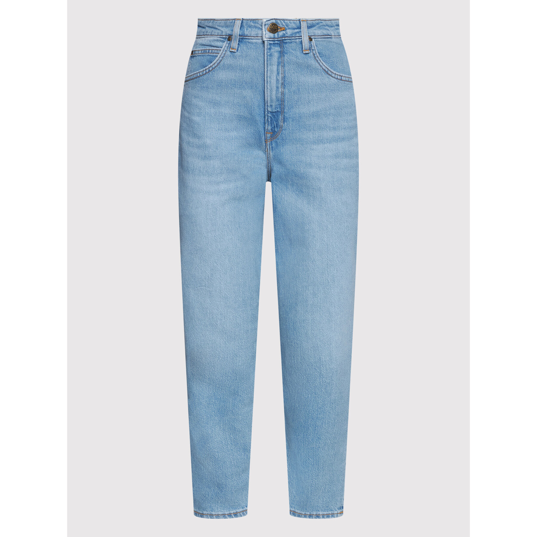 Lee Jeans hlače Stella L31JOWVI Modra Tapered Fit - Pepit.si